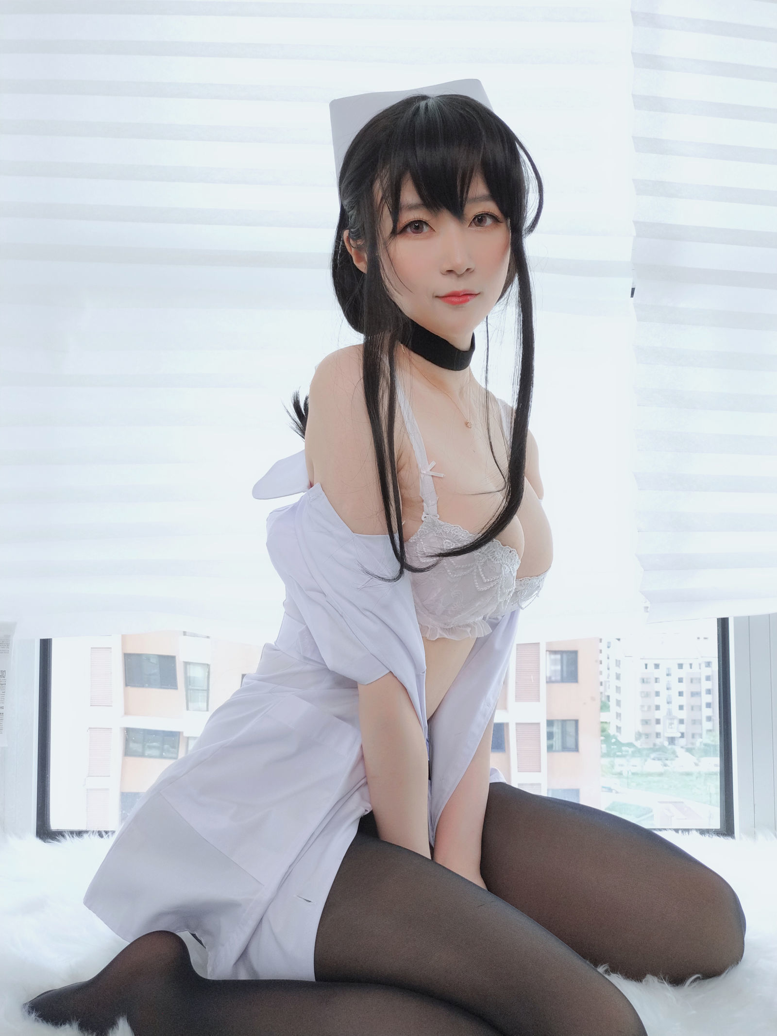  belle ta Cosplay] Shirogane - Long-haired Little Nurse