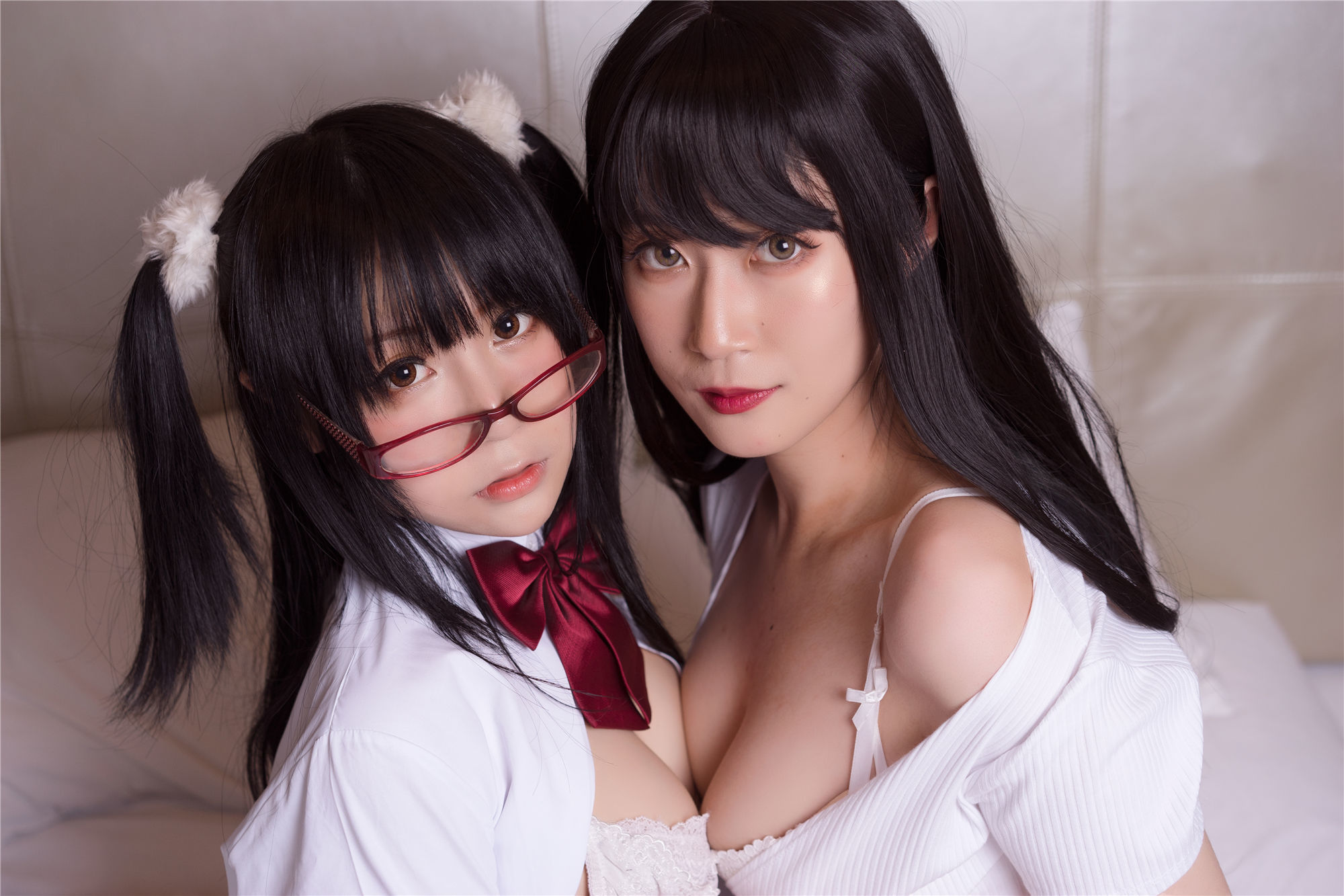  belle ta COS] Bai Yin & Yao Yao Le - Sisters Silk Temptation