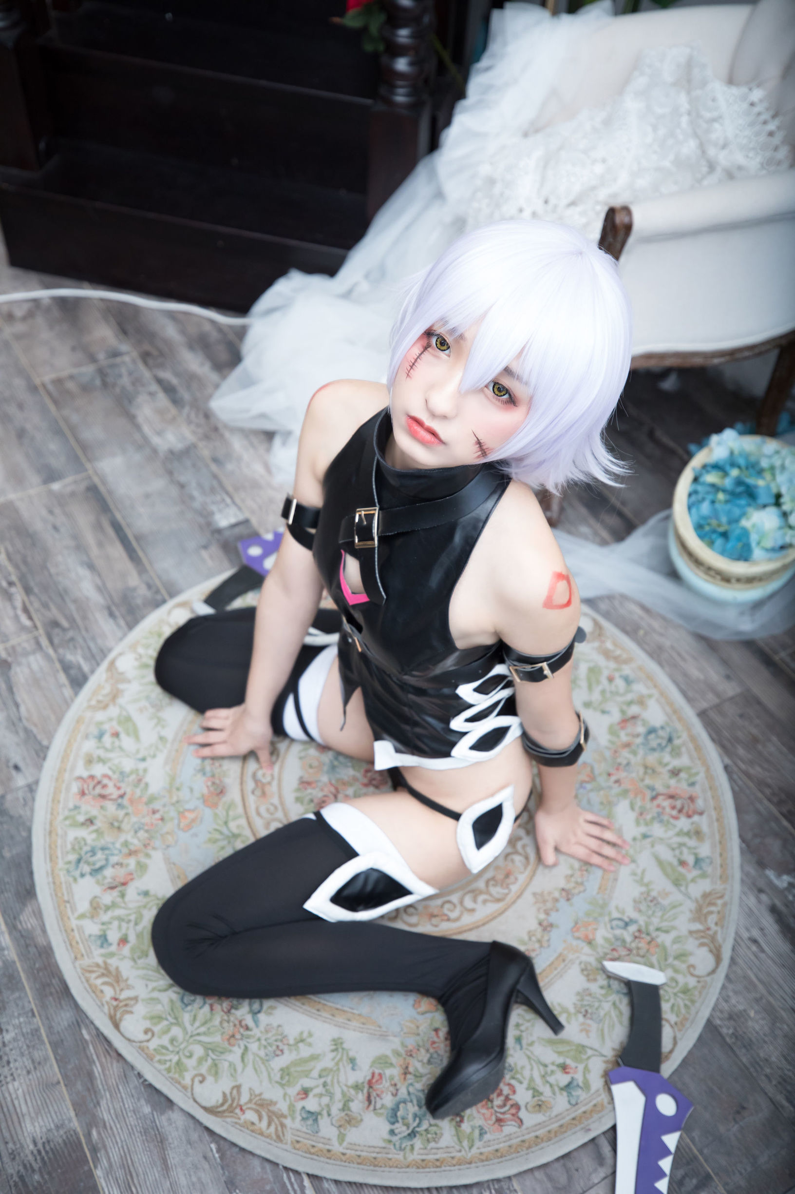  belle  COS] Kagurazaka Mafuyu Absolute Obedience (Fate Grand Order)