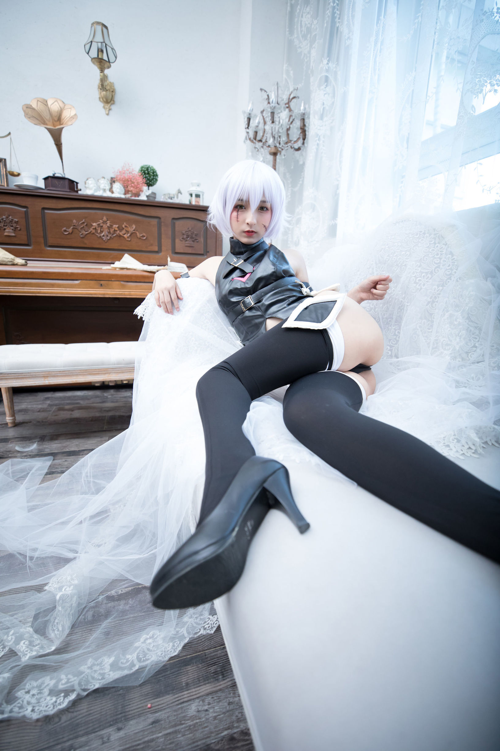  belle  COS] Kagurazaka Mafuyu Absolute Obedience (Fate Grand Order)