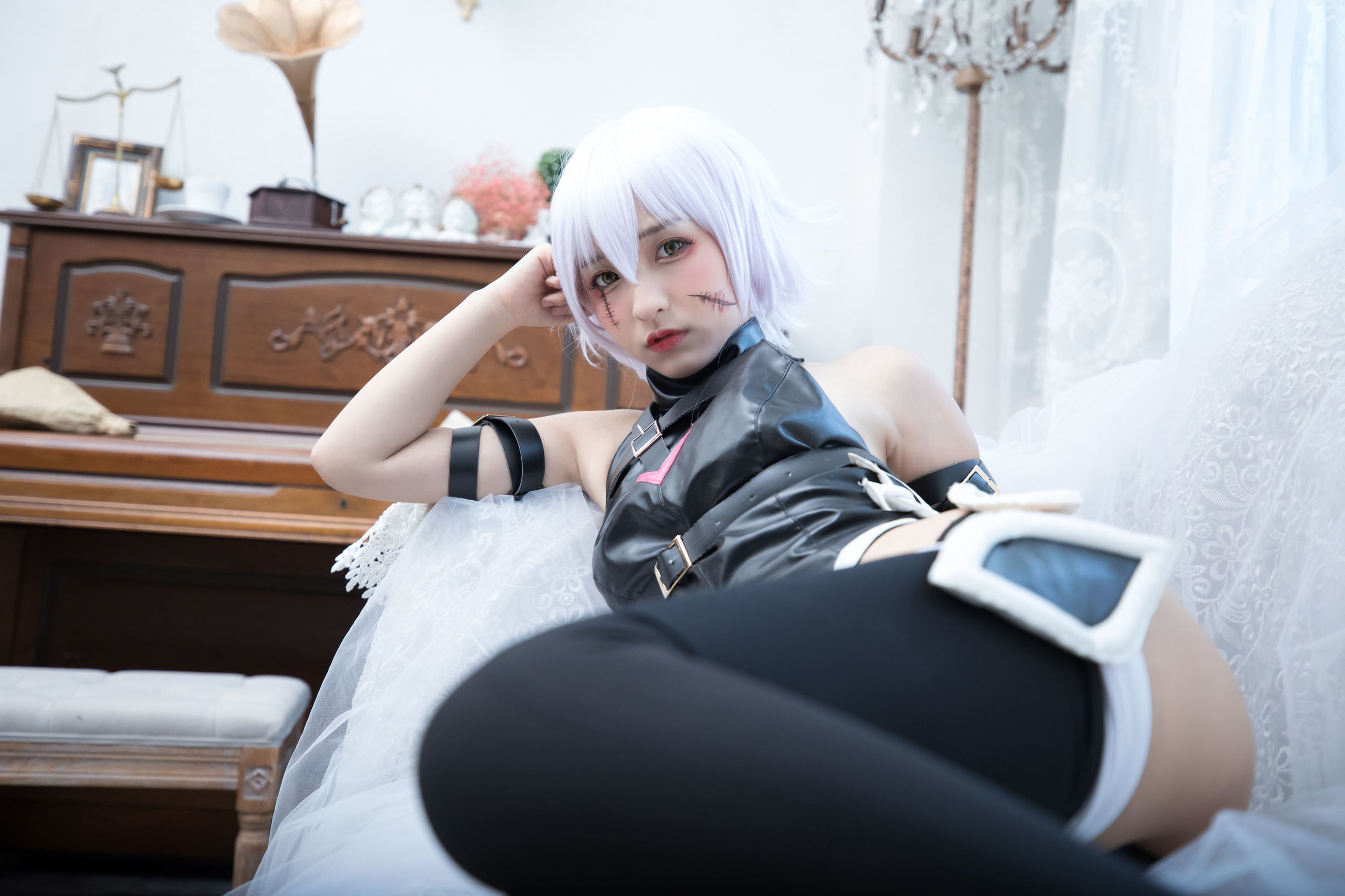  belle  COS] Kagurazaka Mafuyu Absolute Obedience (Fate Grand Order)
