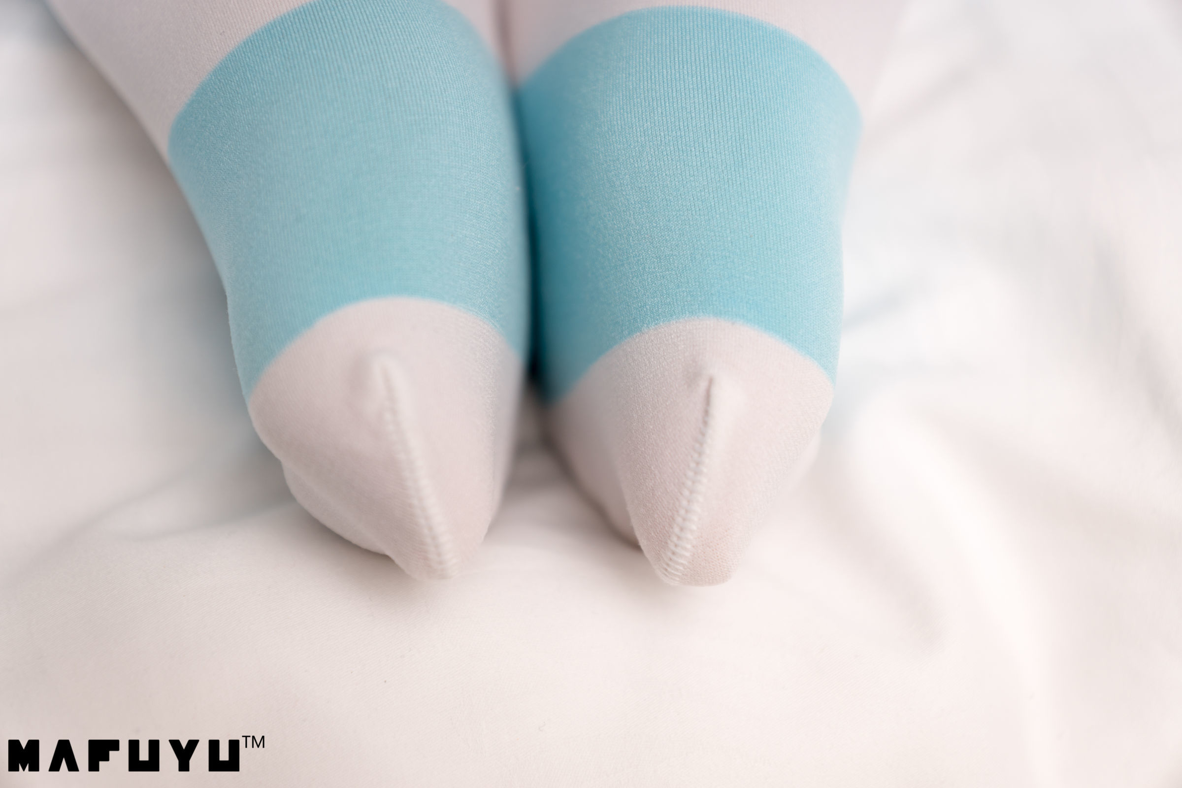  belle  Cosplay] Kagurazaka Mafuyu Bộ ảnh series sọc xanh trắng series photo set