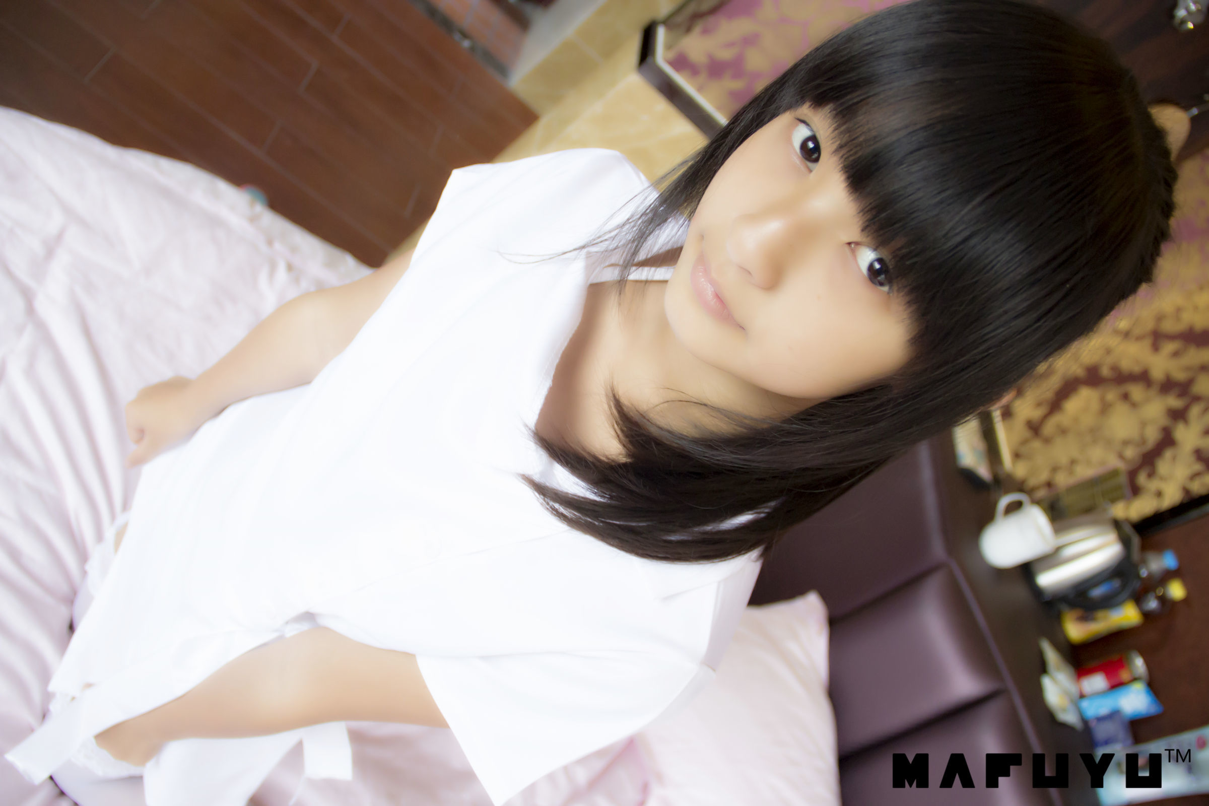  belle ta Cosplay] Kagura Ban Mafuyu Nurse Series Photo Set