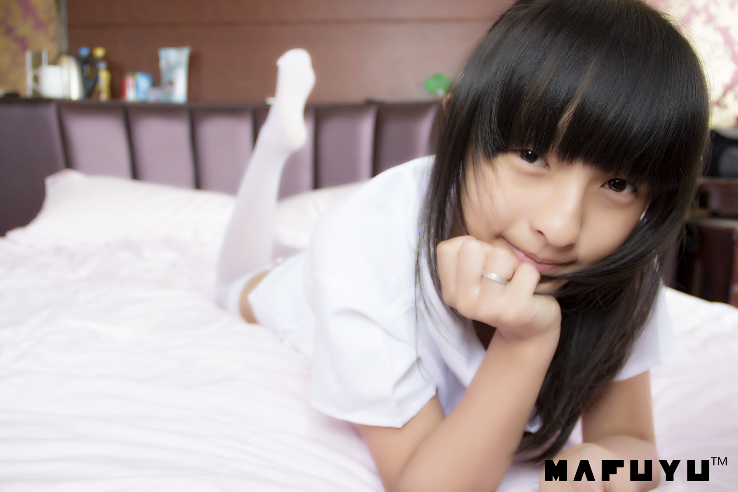  belle ta Cosplay] Kagura Ban Mafuyu Nurse Series Photo Set