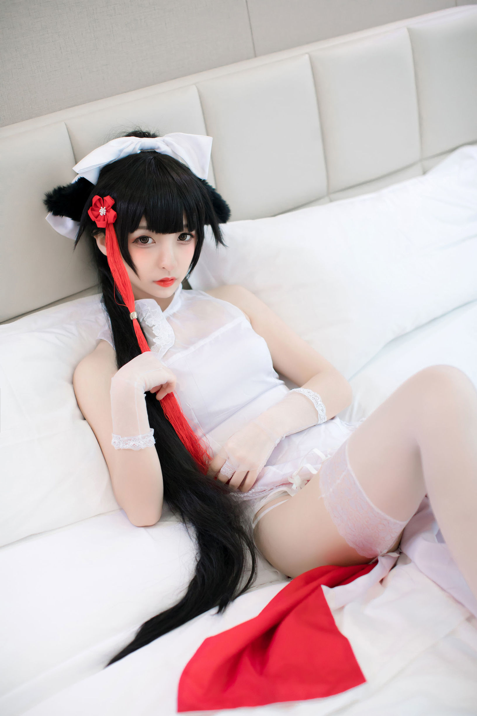 [萝莉COS] 神楽板真冬 指挥官很忙…