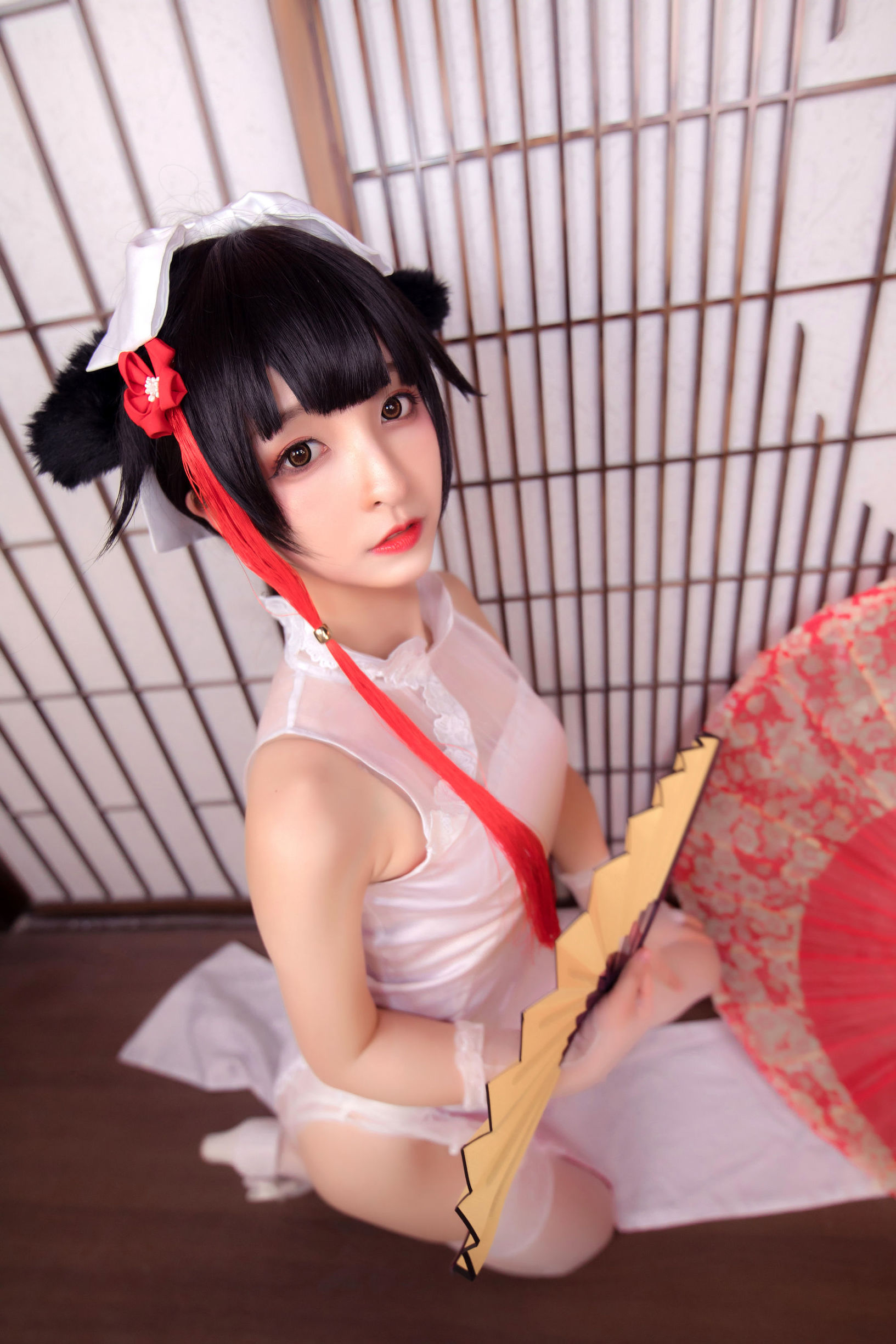 [萝莉COS] 神楽板真冬 指挥官很忙…