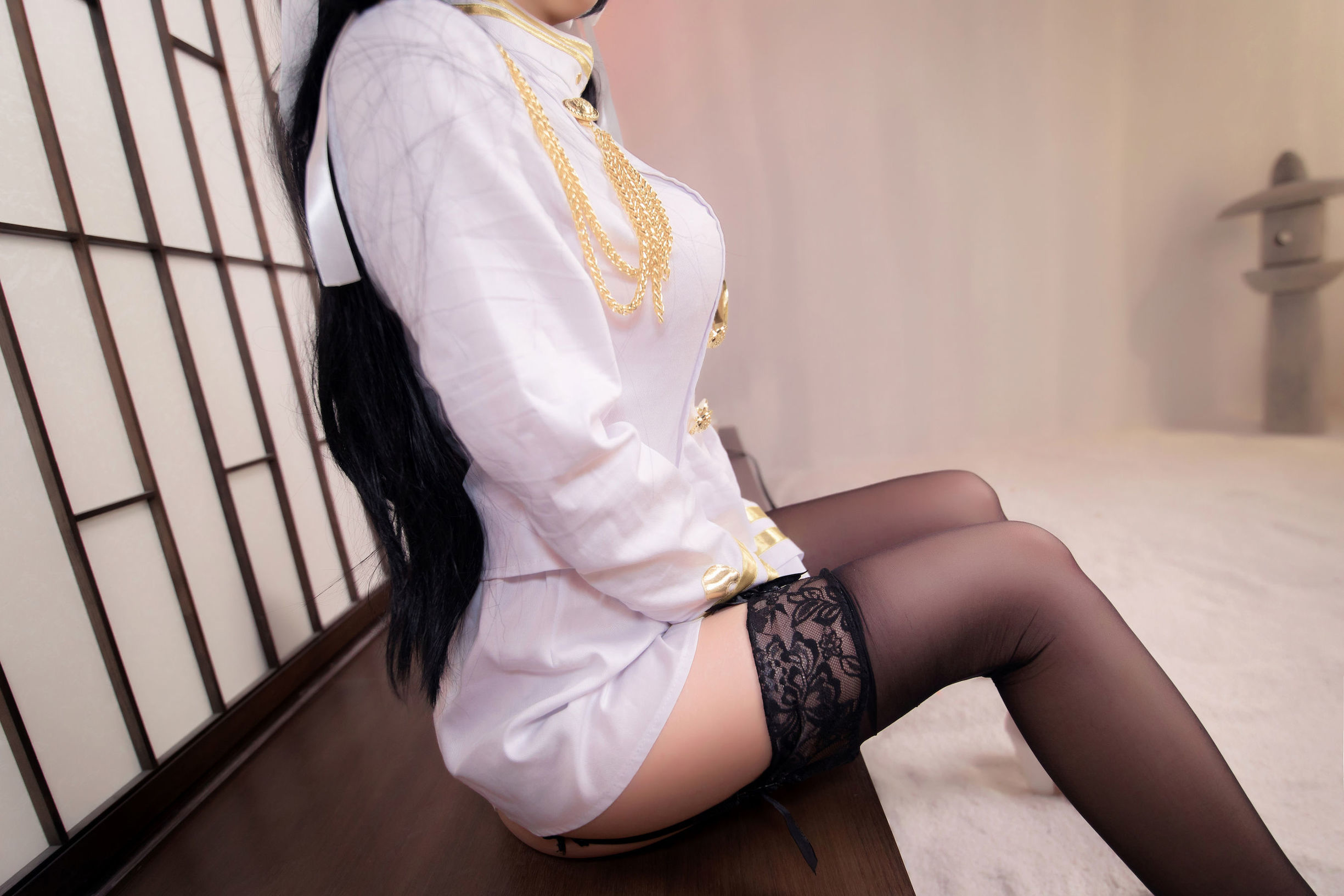 [萝莉COS] 神楽板真冬 指挥官很忙…