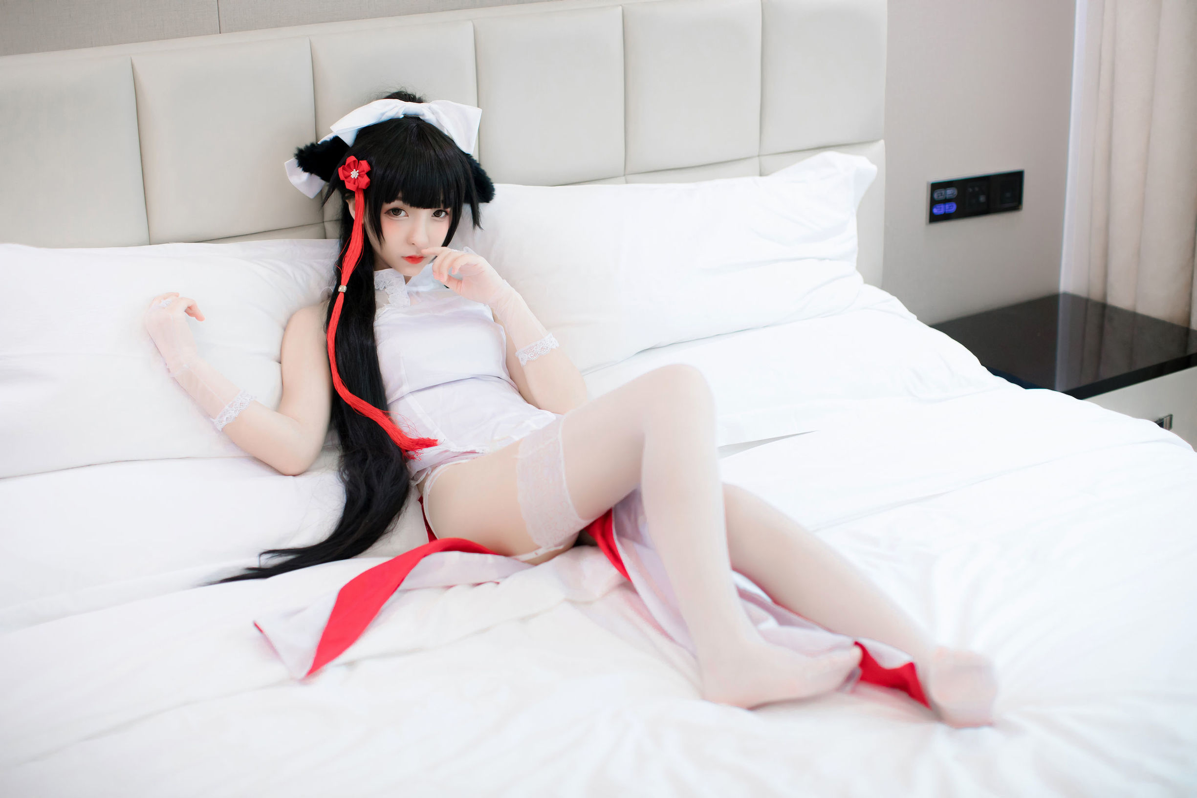 [萝莉COS] 神楽板真冬 指挥官很忙…