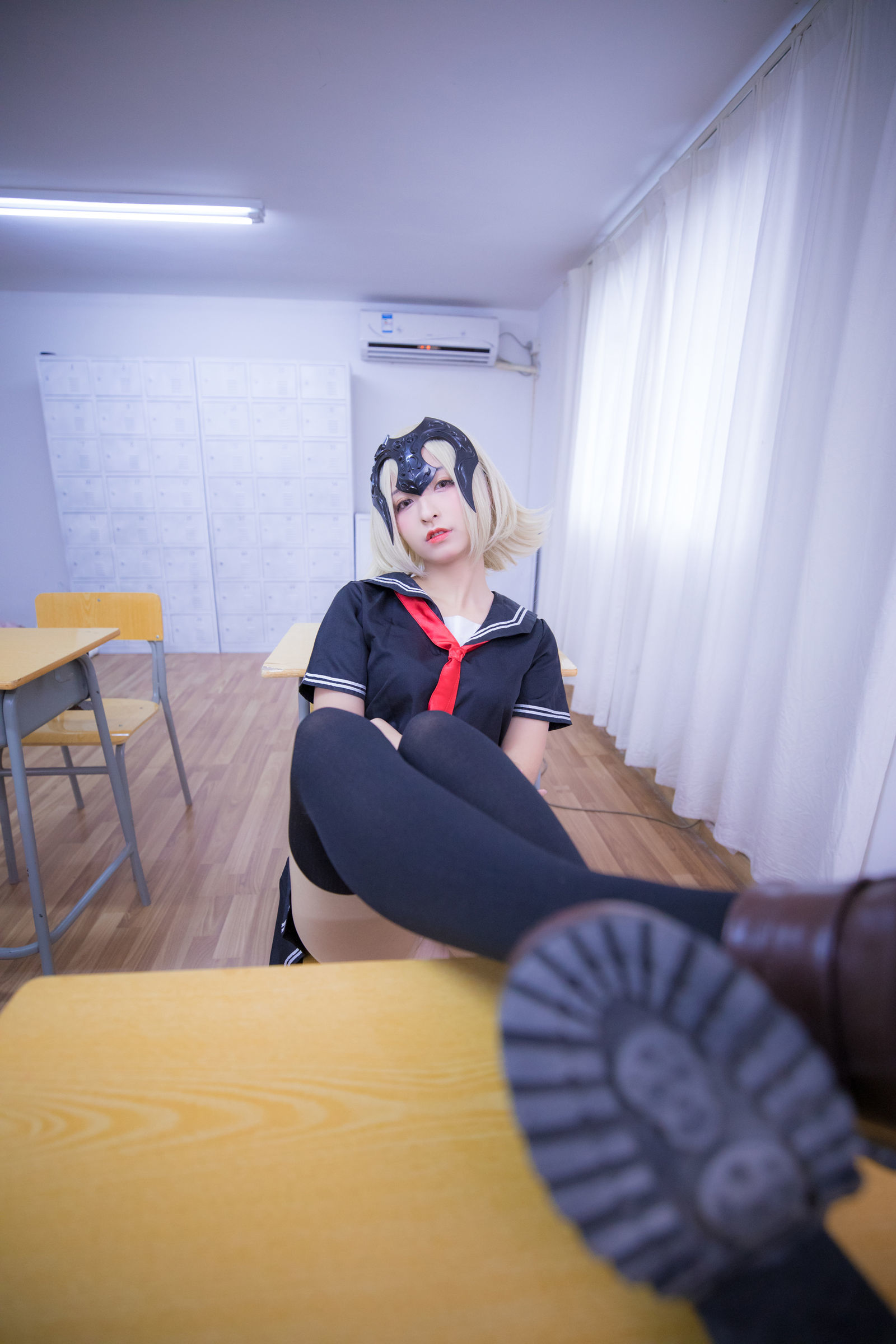 롤리타 COS] 가구라판 마히로 방과후