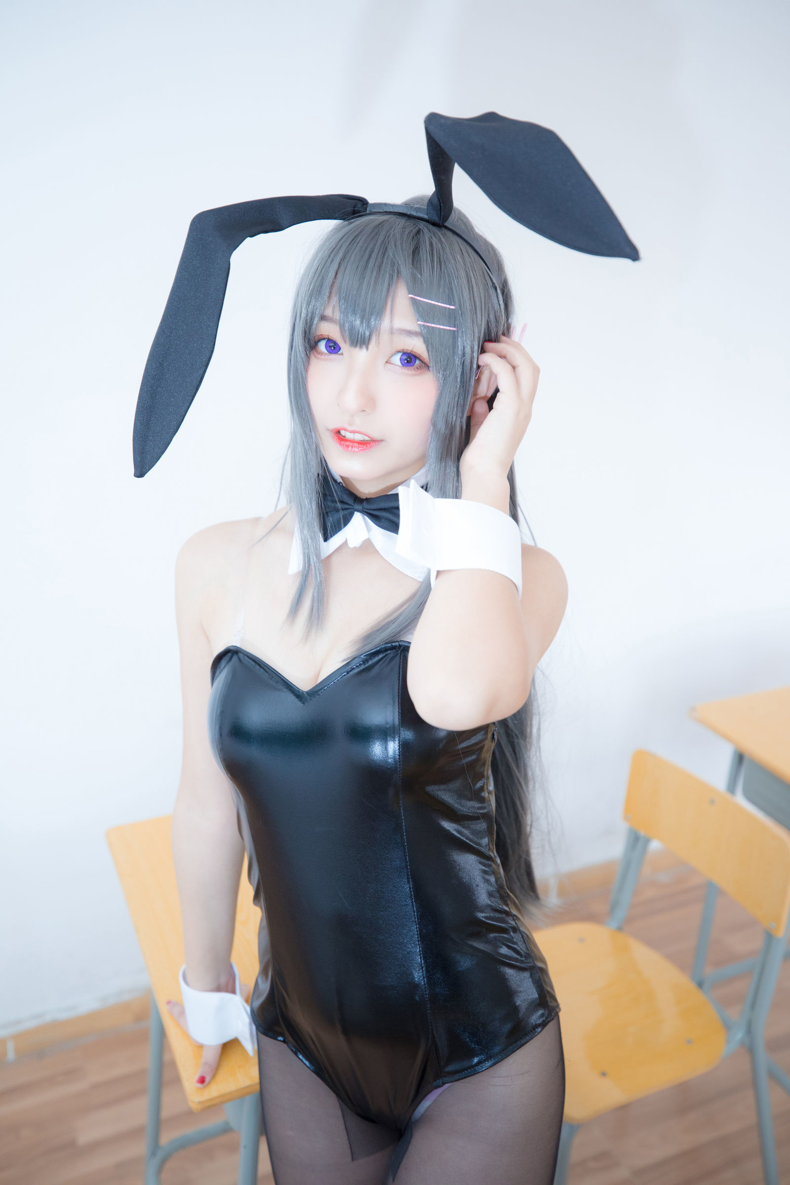  belle  COS] Kagura Ban Mafuyu Sakurajima Mai