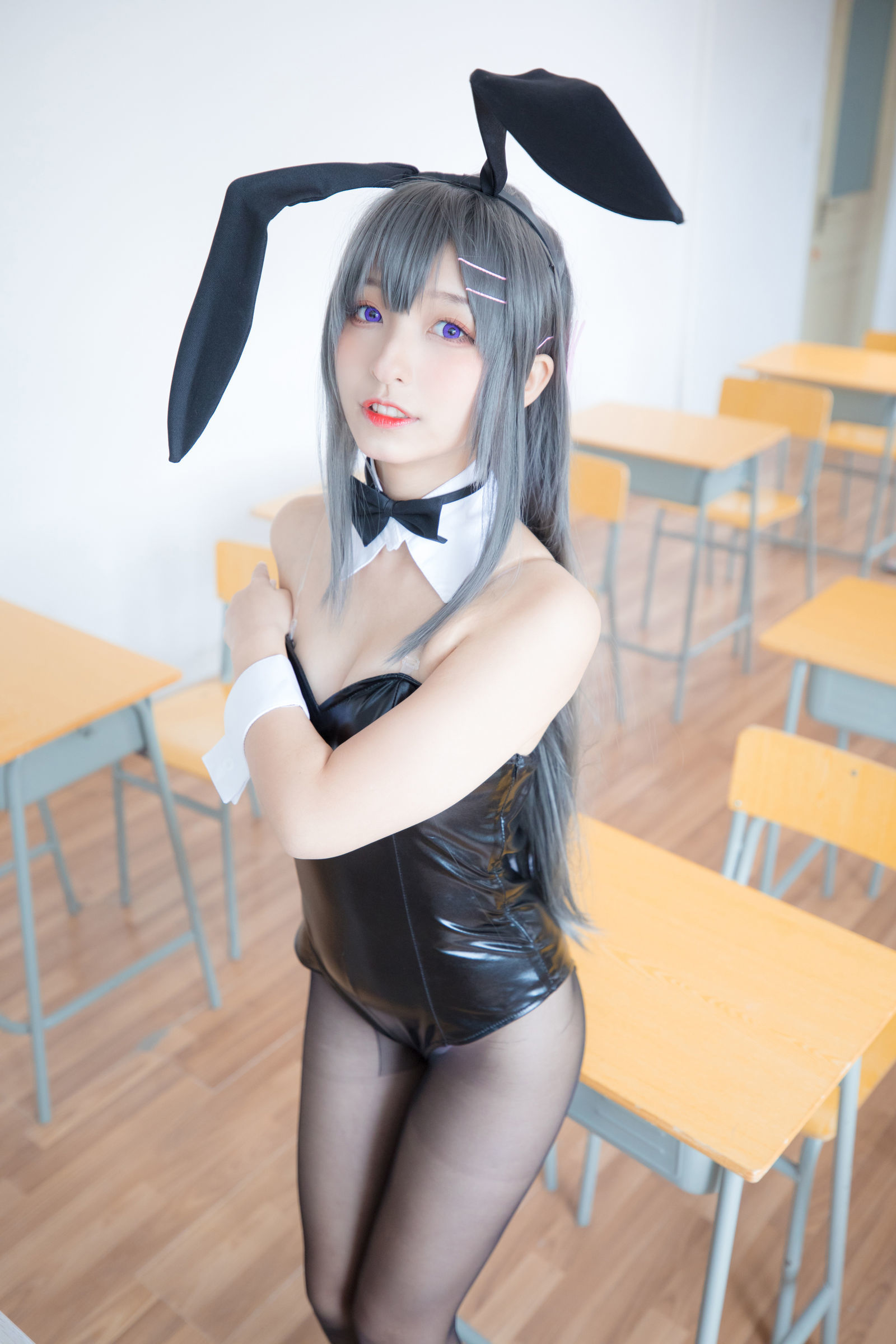  belle  COS] Kagura Ban Mafuyu Sakurajima Mai