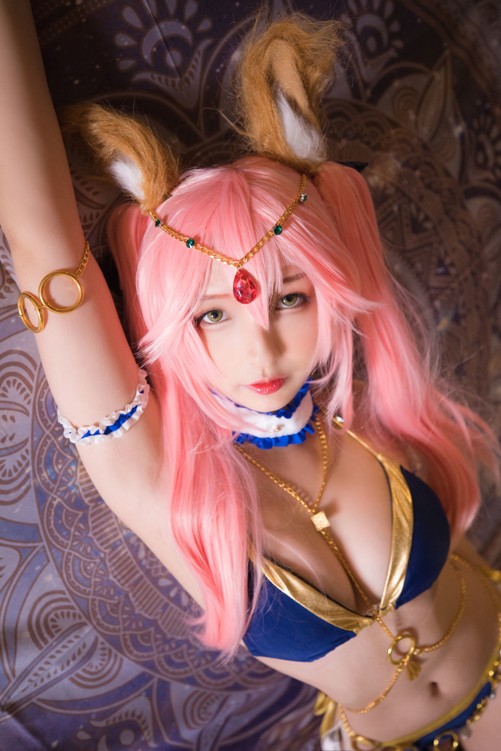  belle ta COS] Kagura Ban Mafuyu Tamamo-no-Mae Dancing Girl "Mysterious Love