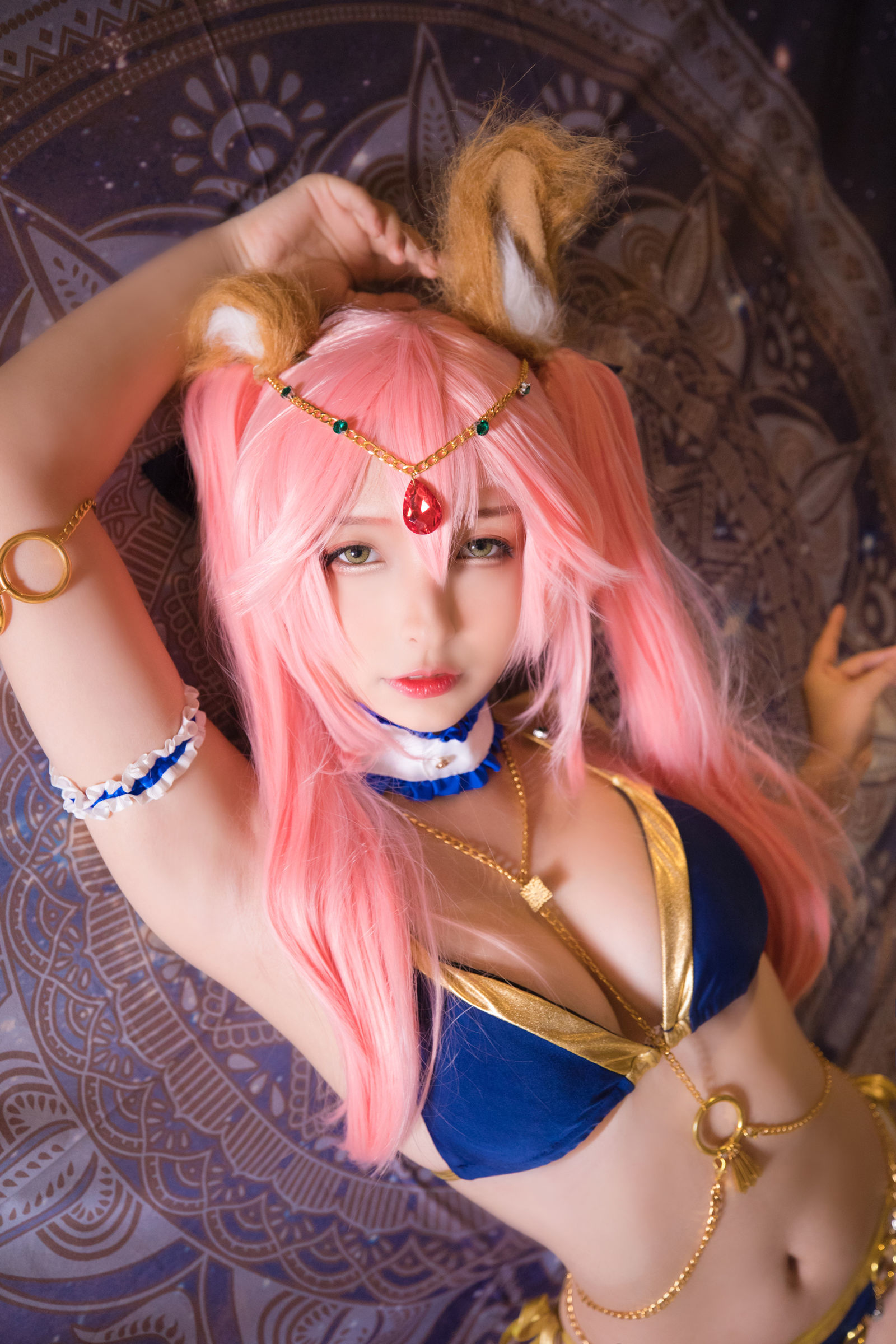  belle ta COS] Kagura Ban Mafuyu Tamamo-no-Mae Dancing Girl "Mysterious Love