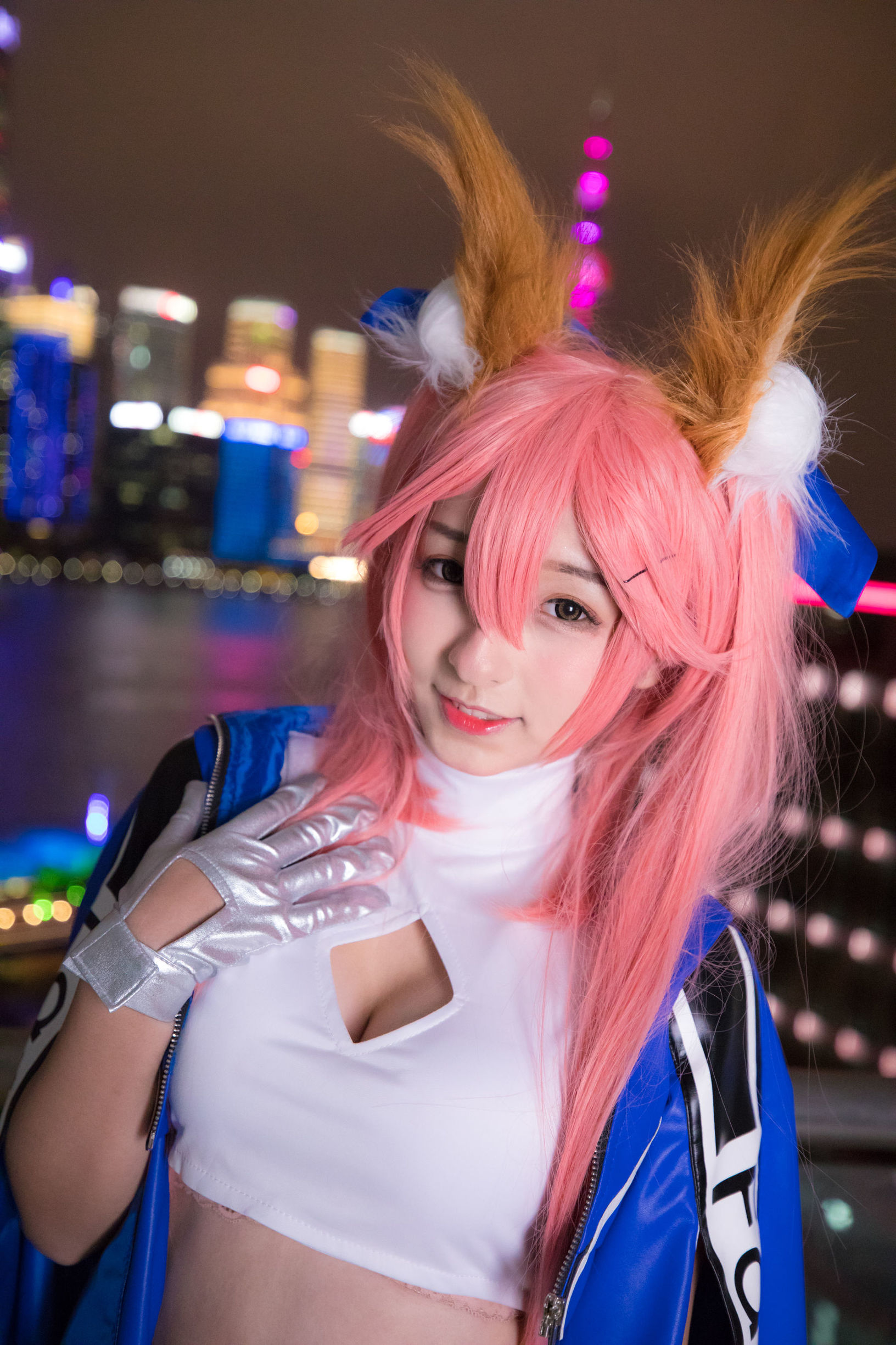  belle ta COS] Kagura Ban Mafuyu: My target is you, full throttle!!