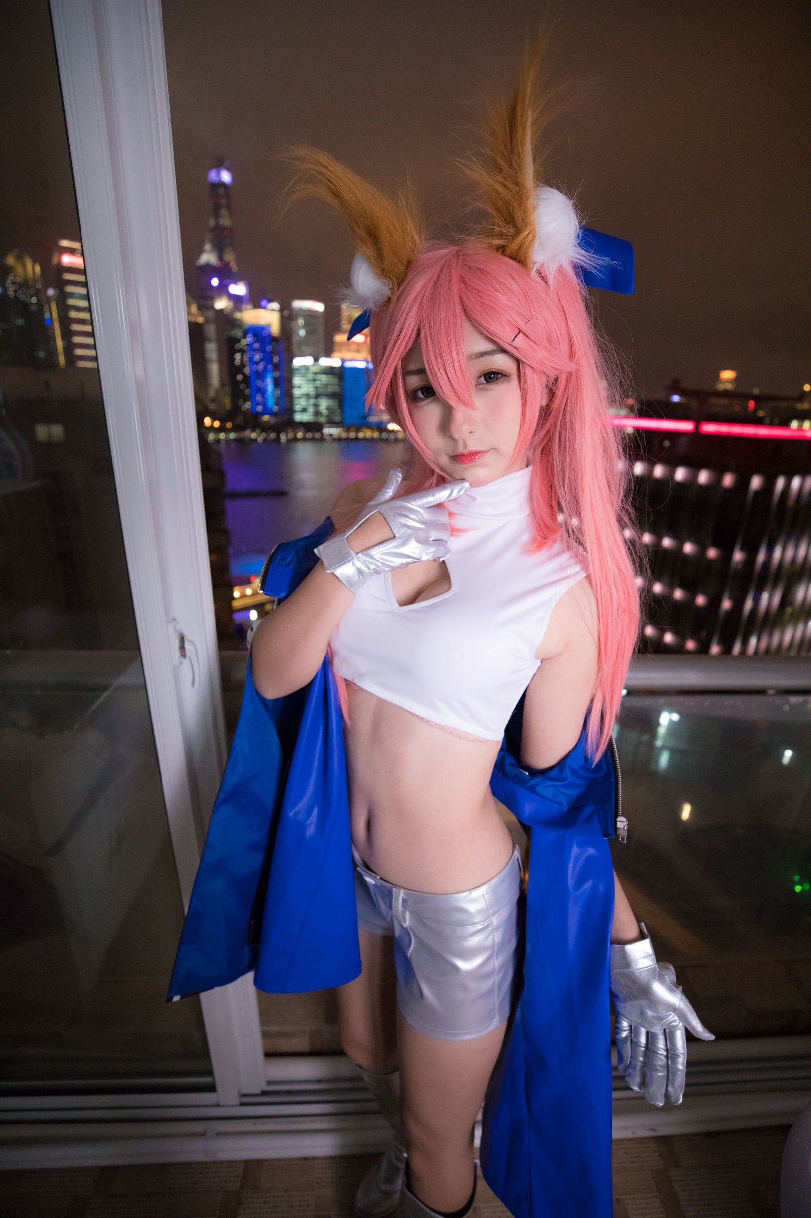  belle ta COS] Kagura Ban Mafuyu: My target is you, full throttle!!