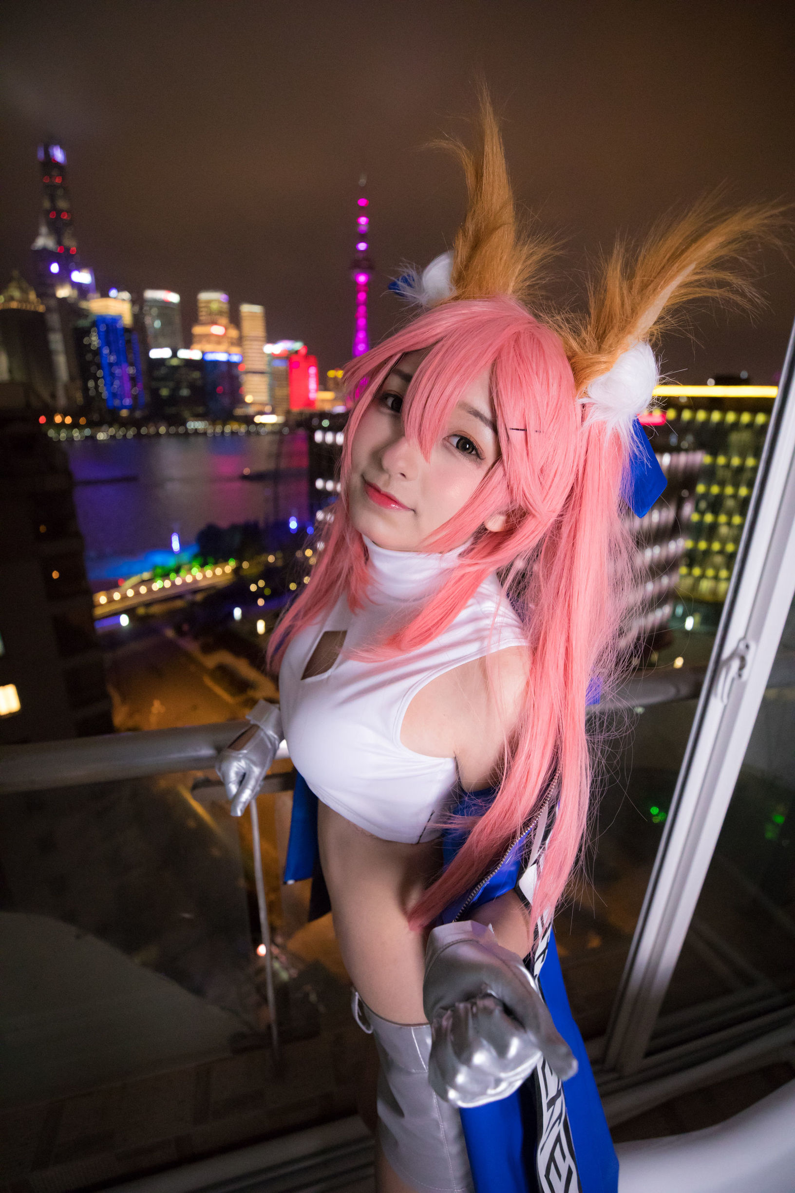 belle ta COS] Kagura Ban Mafuyu: My target is you, full throttle!!