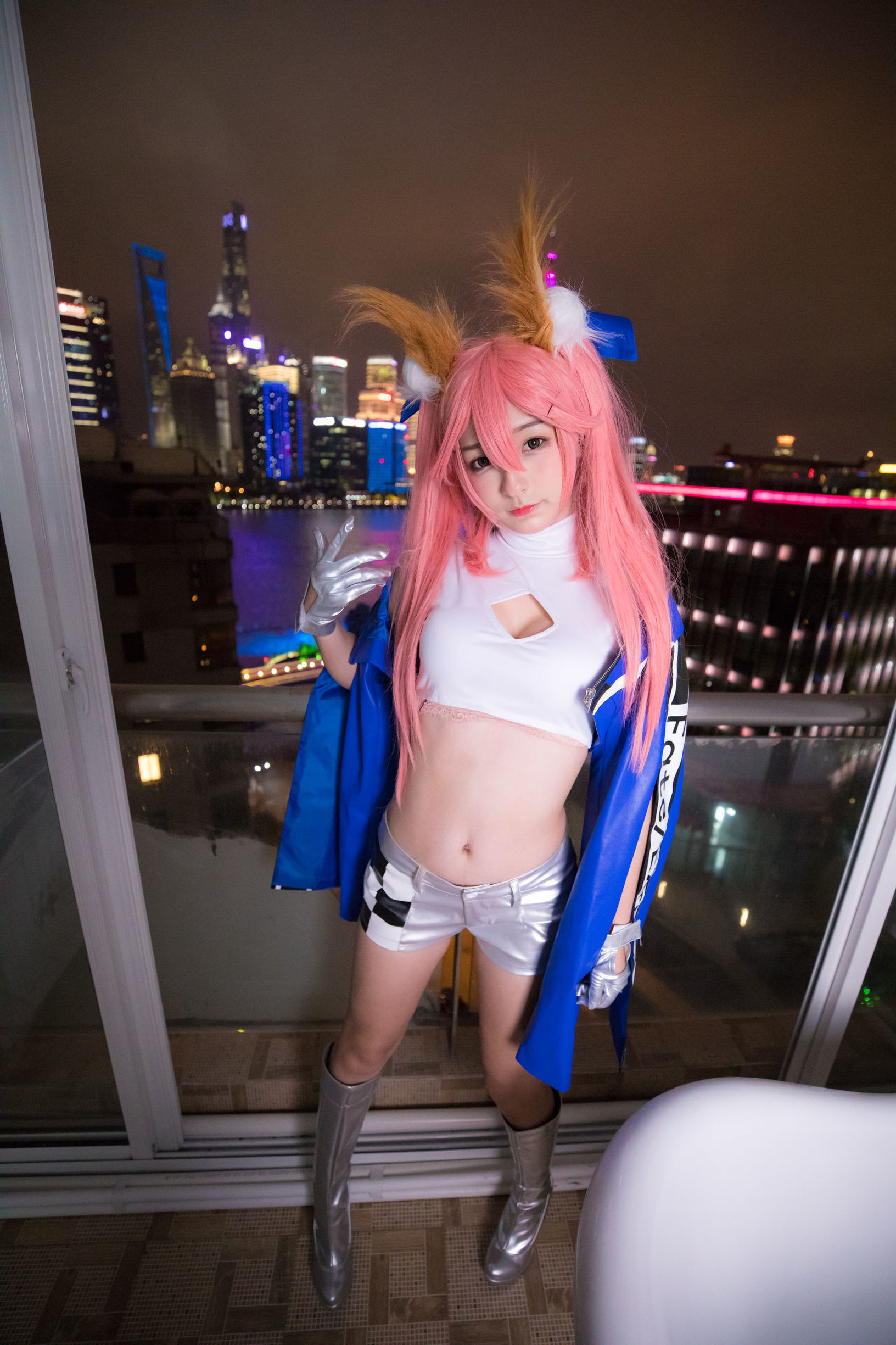  belle ta COS] Kagura Ban Mafuyu: My target is you, full throttle!!