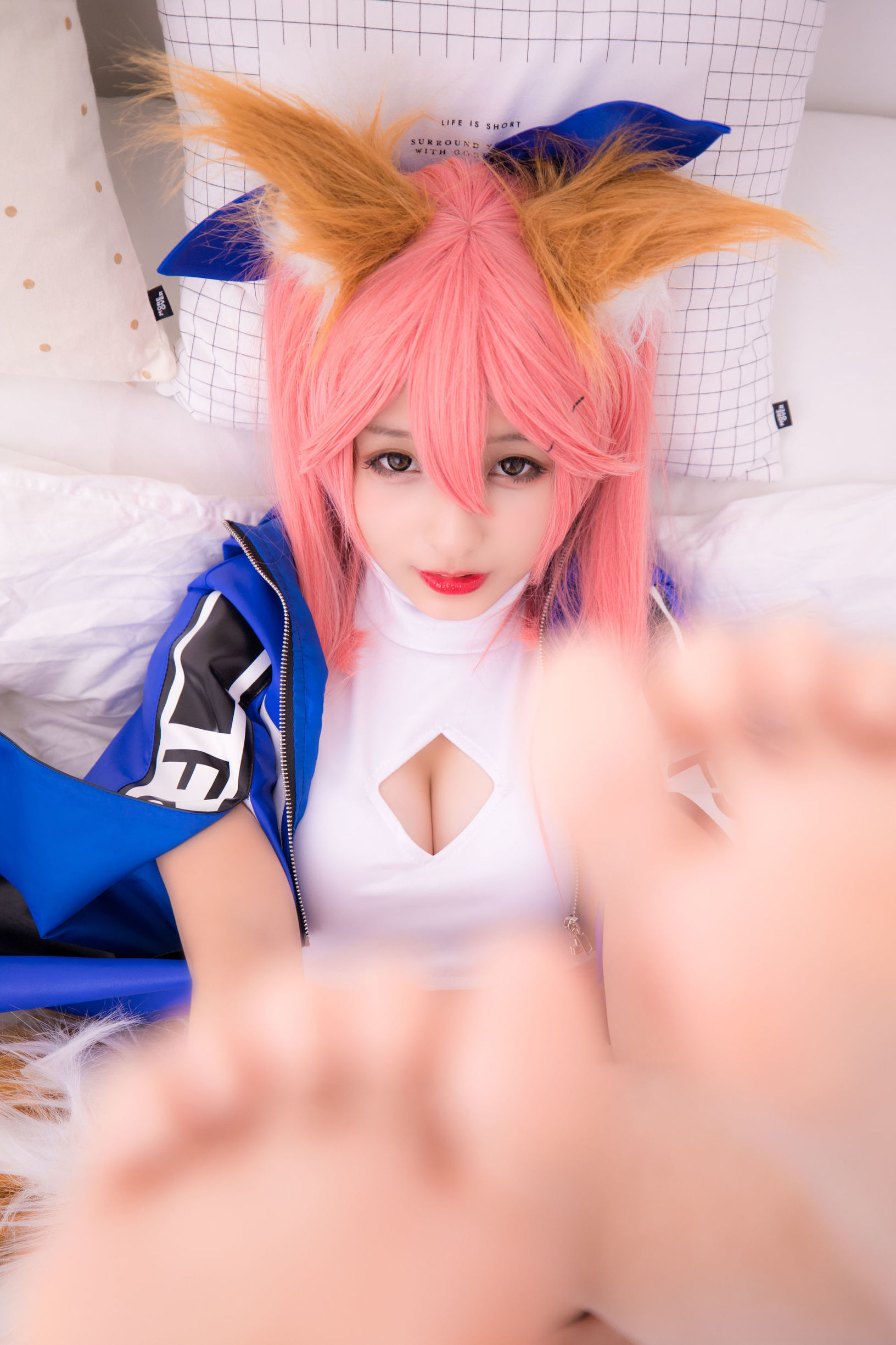  belle ta COS] Kagura Ban Mafuyu: My target is you, full throttle!!