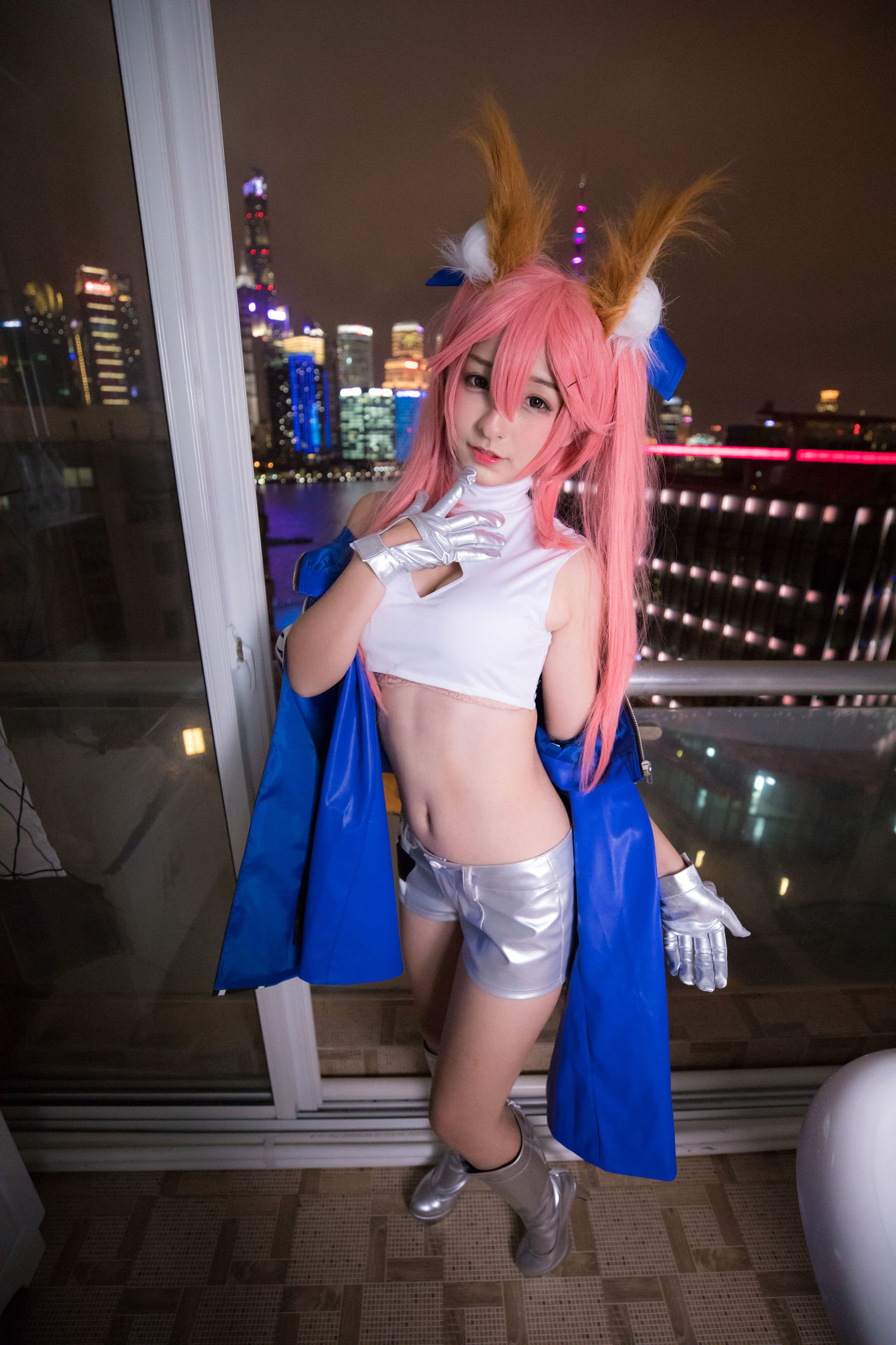  belle ta COS] Kagura Ban Mafuyu: My target is you, full throttle!!