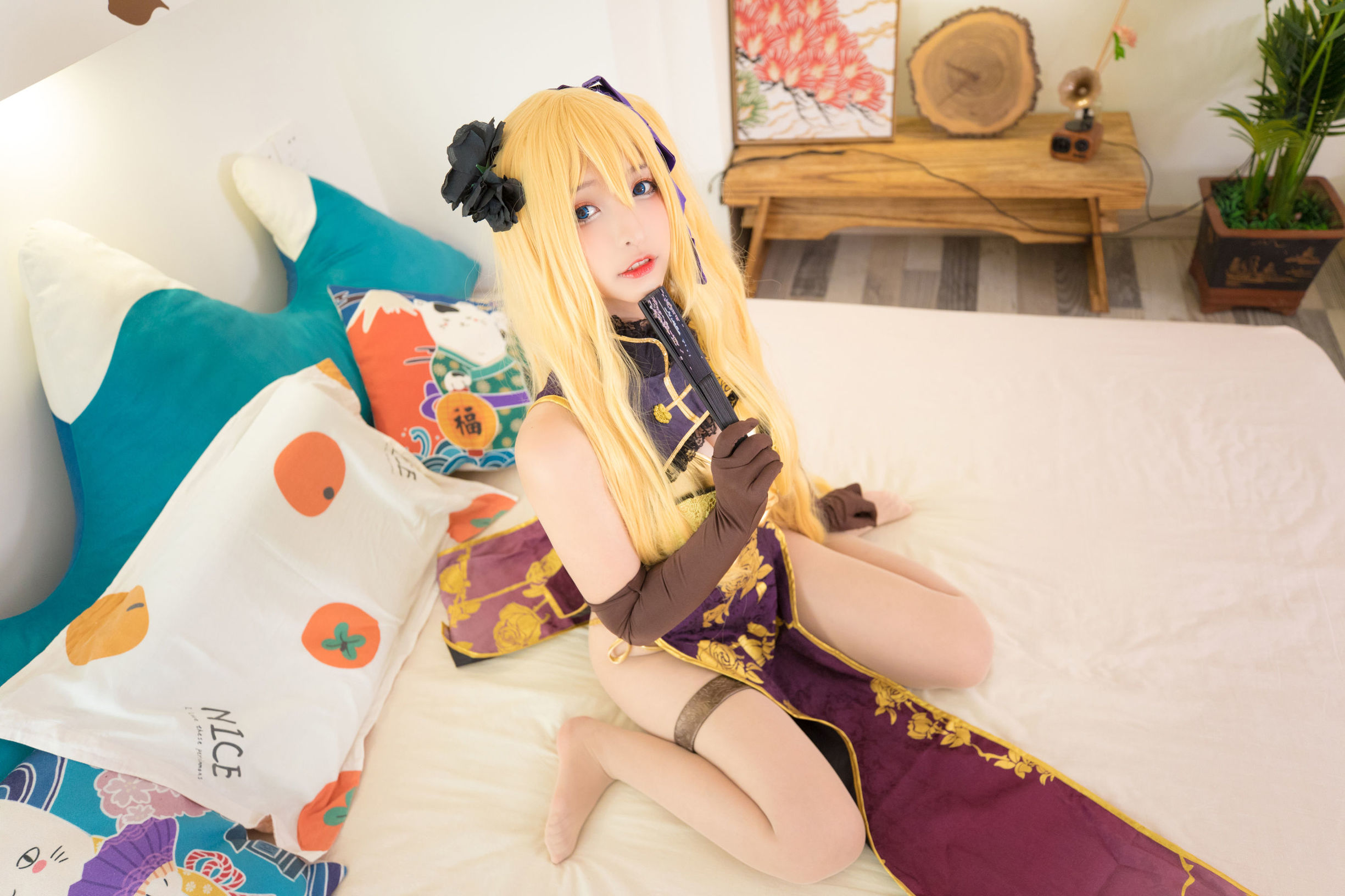  belle  COS] Kagura Ban Mafuyu Yến Nương Huyễn Mộng Đàm Kim Liên