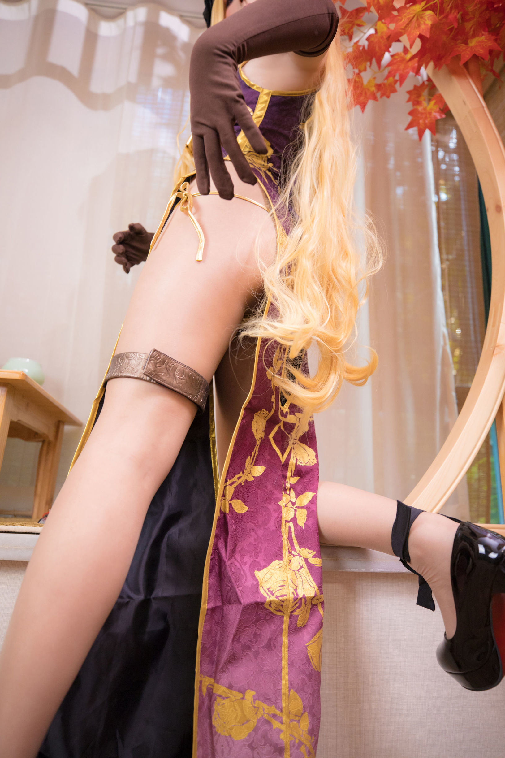  belle  COS] Kagura Ban Mafuyu Yến Nương Huyễn Mộng Đàm Kim Liên