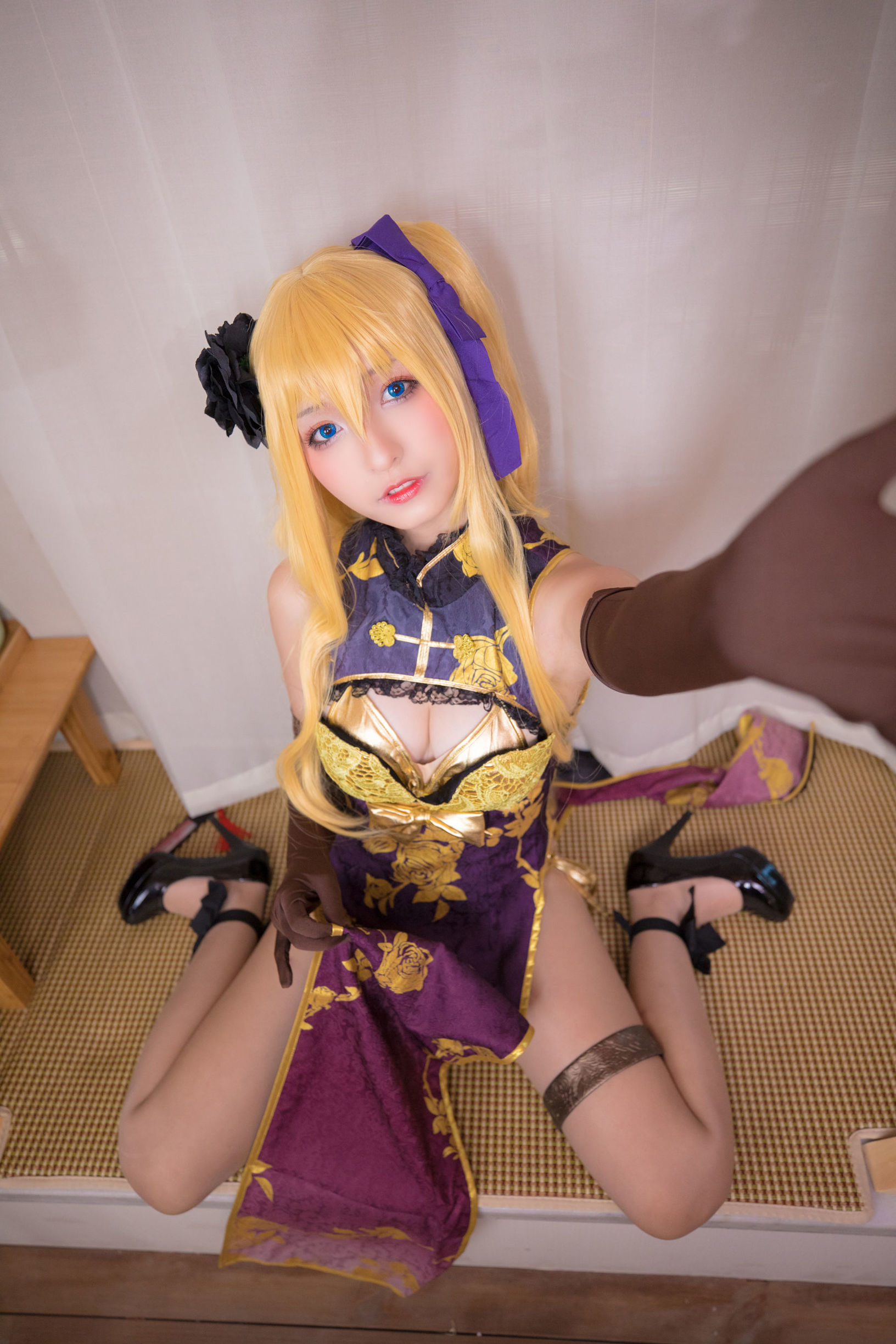  belle  COS] Kagura Ban Mafuyu Yến Nương Huyễn Mộng Đàm Kim Liên