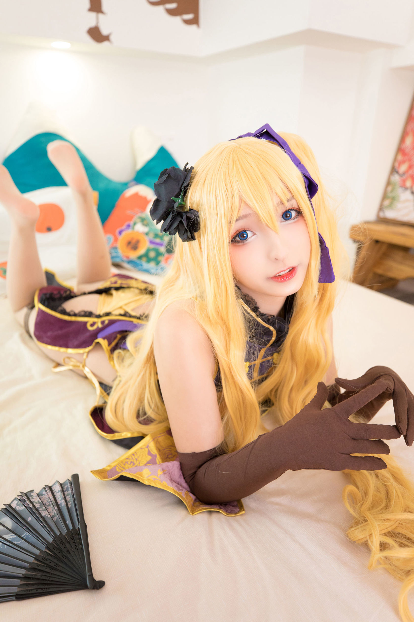  belle  COS] Kagura Ban Mafuyu Yến Nương Huyễn Mộng Đàm Kim Liên
