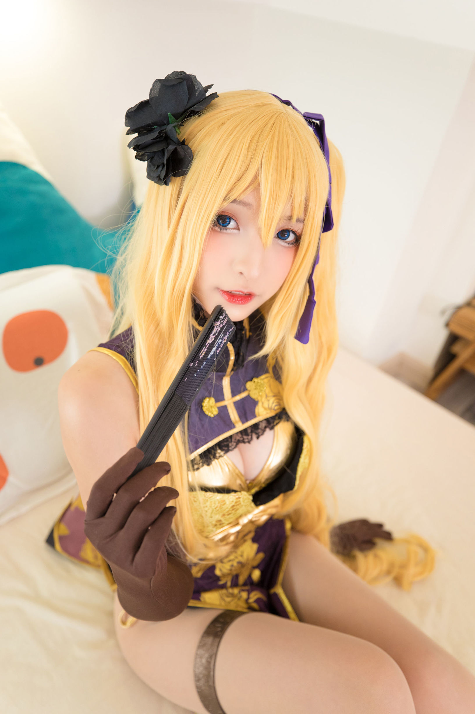  belle  COS] Kagura Ban Mafuyu Yến Nương Huyễn Mộng Đàm Kim Liên