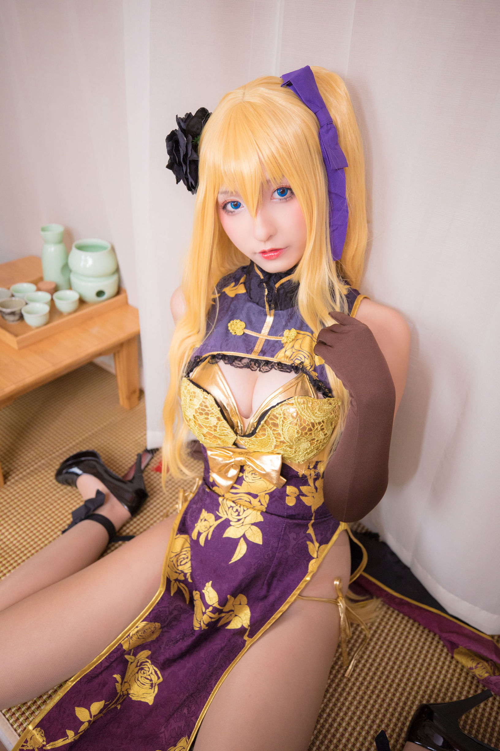  belle  COS] Kagura Ban Mafuyu Yến Nương Huyễn Mộng Đàm Kim Liên