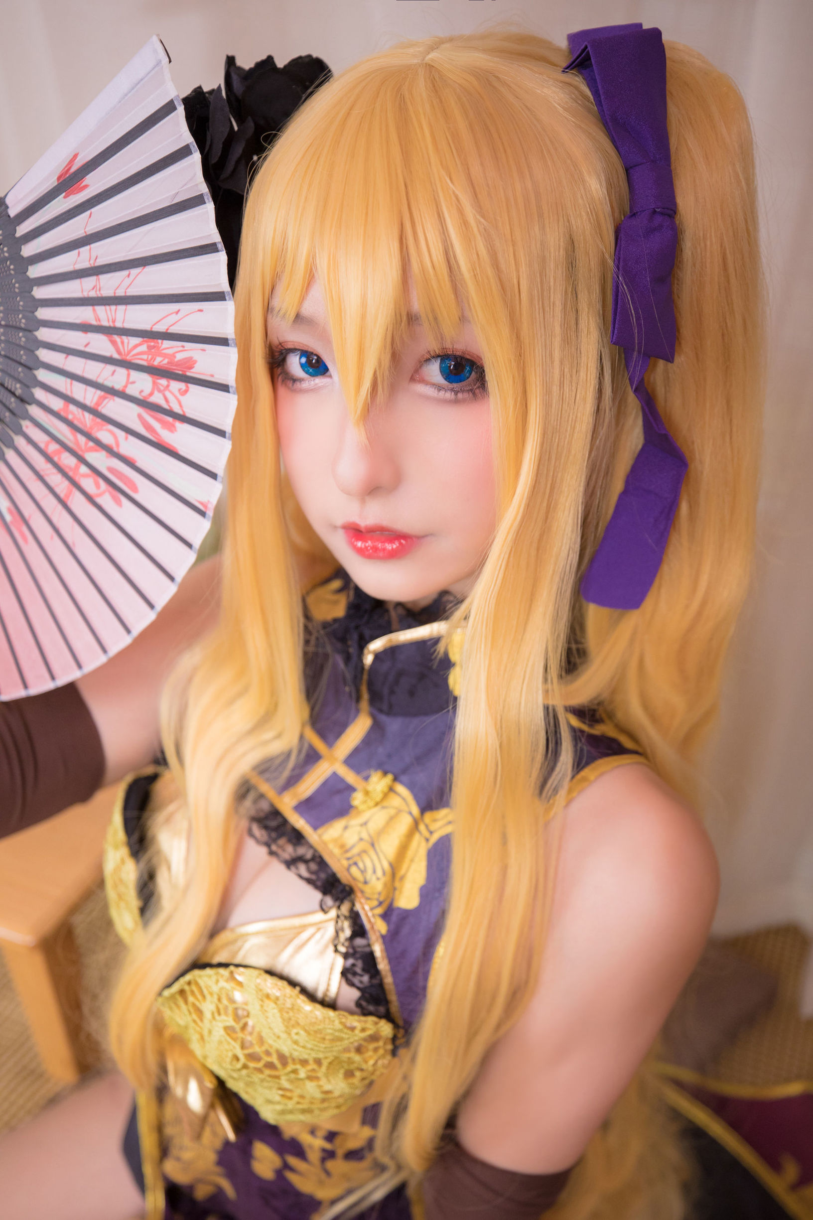  belle ta Cosplay] Kagura Ban Mafuyu: Seductive Woman Illusion Dream Tale Golden Lotus