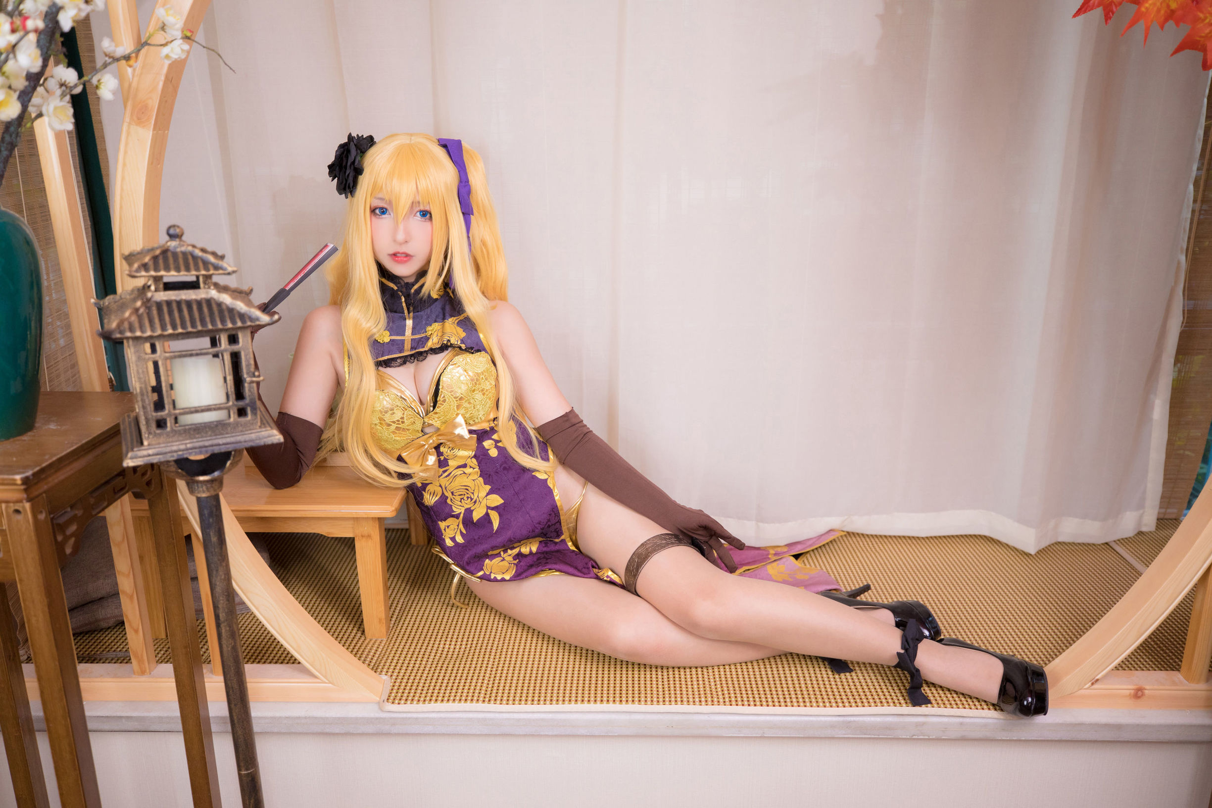  belle  COS] Kagura Ban Mafuyu Yến Nương Huyễn Mộng Đàm Kim Liên