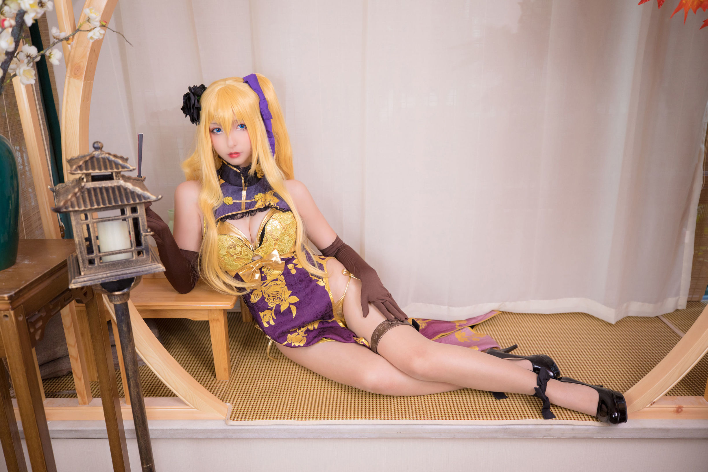  belle  COS] Kagura Ban Mafuyu Yến Nương Huyễn Mộng Đàm Kim Liên