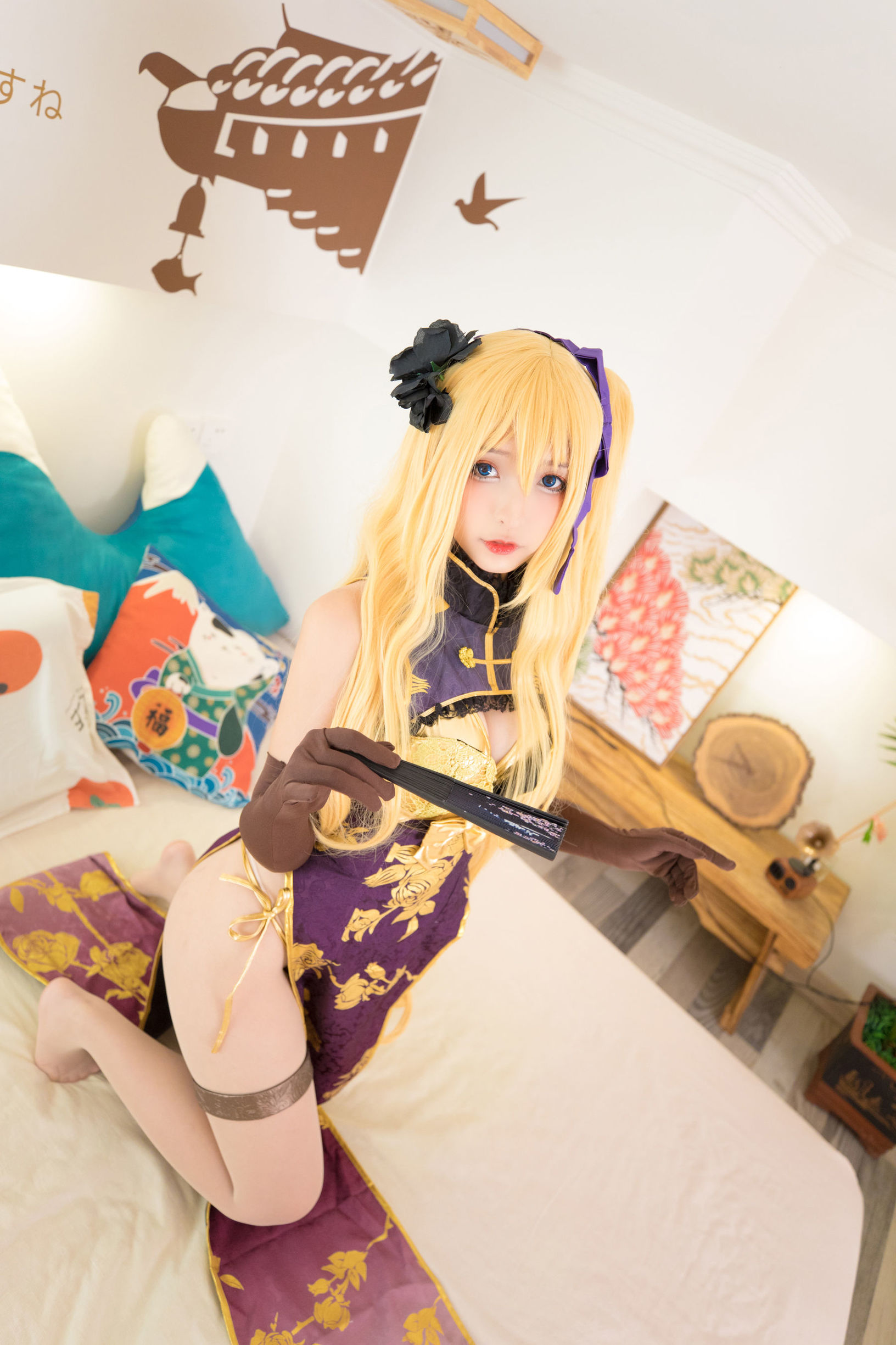 belle  COS] Kagura Ban Mafuyu Yến Nương Huyễn Mộng Đàm Kim Liên
