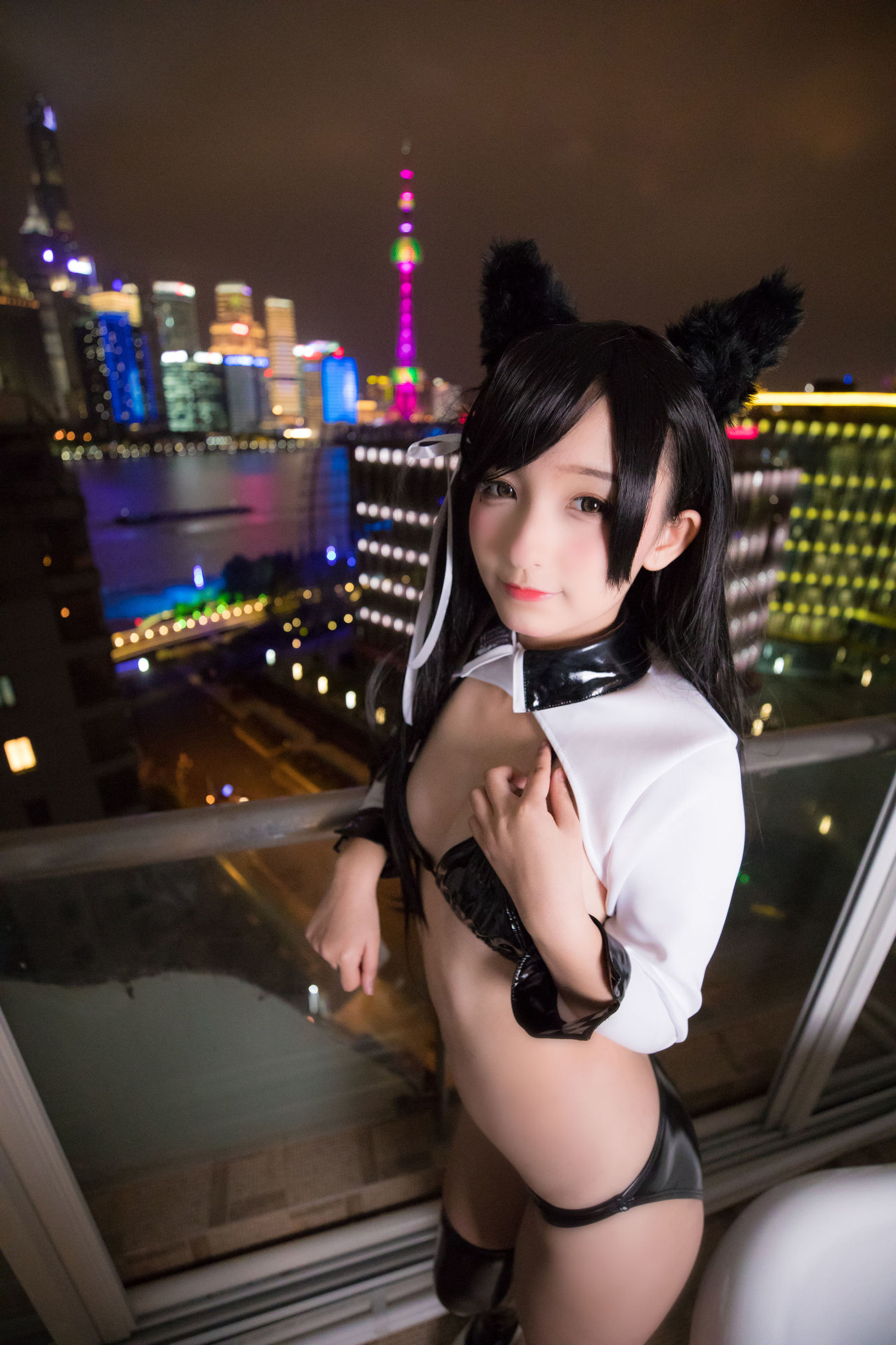 ロリコス] 神楽板真冬 ATAGO-ラテックス VER (ラテックスソックス)