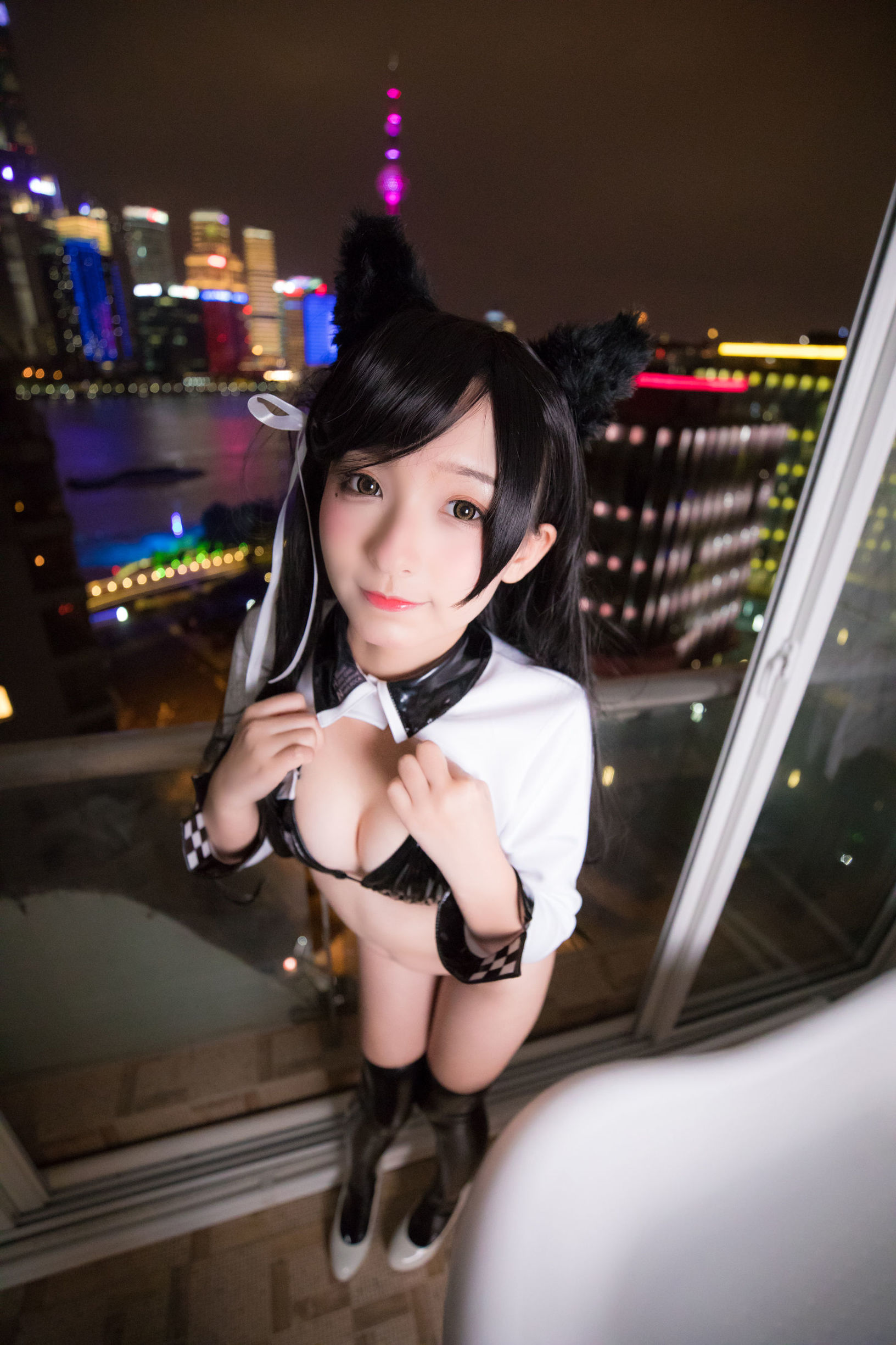 ロリコス] 神楽板真冬 ATAGO-ラテックス VER (ラテックスソックス)