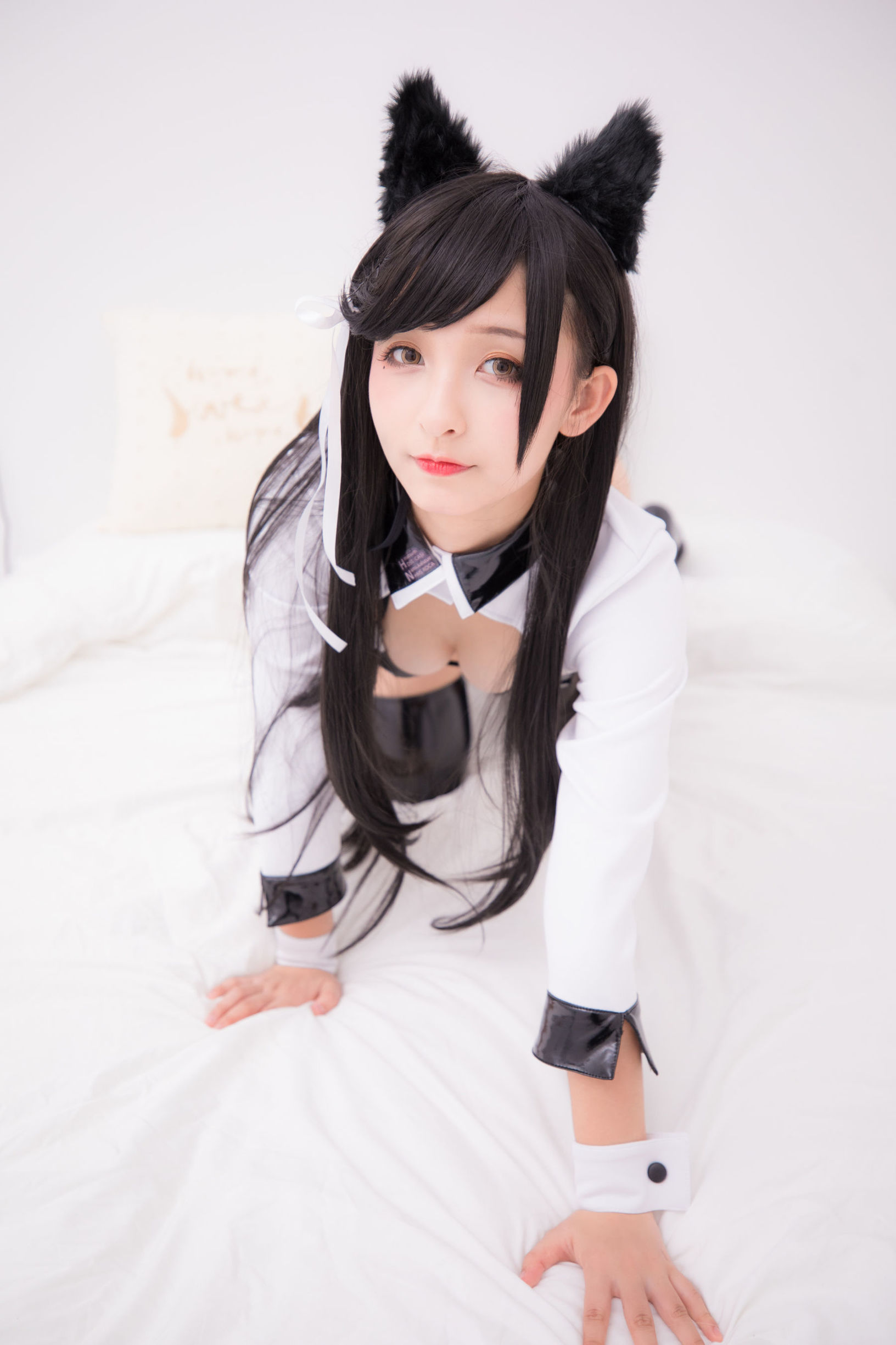  belle ta COS] Kagura Ban Mafuyu ATAGO-LATEX VER (tất latex)