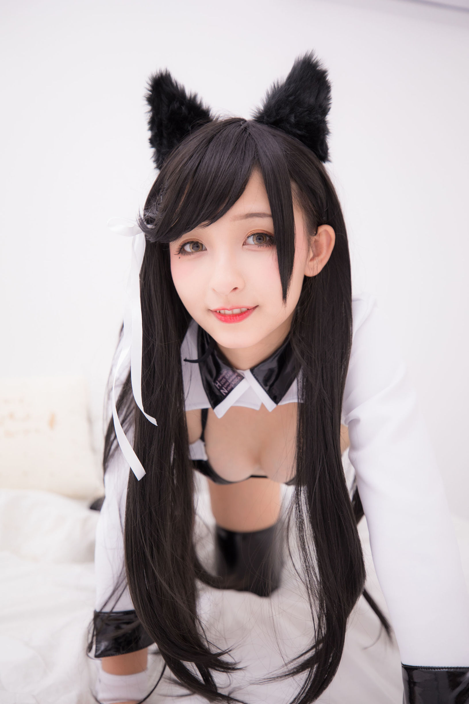  belle ta COS] Kagura Ban Mafuyu ATAGO-LATEX VER (tất latex)
