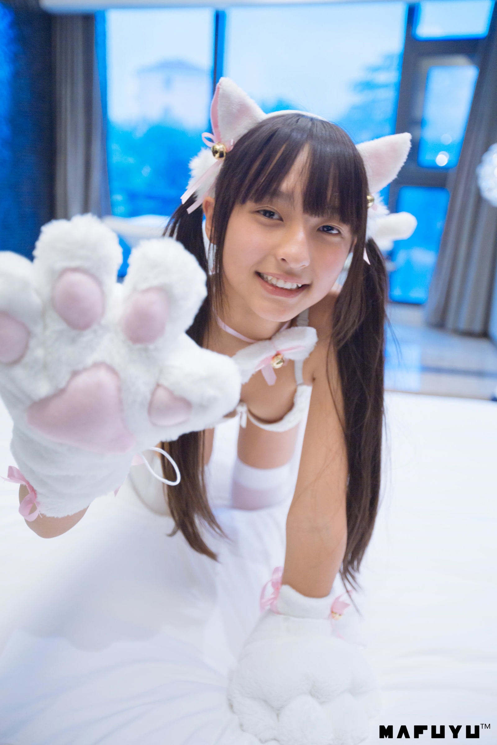 蘿莉COS] 神樂板真冬 COS Reimu貓娘系列套圖2