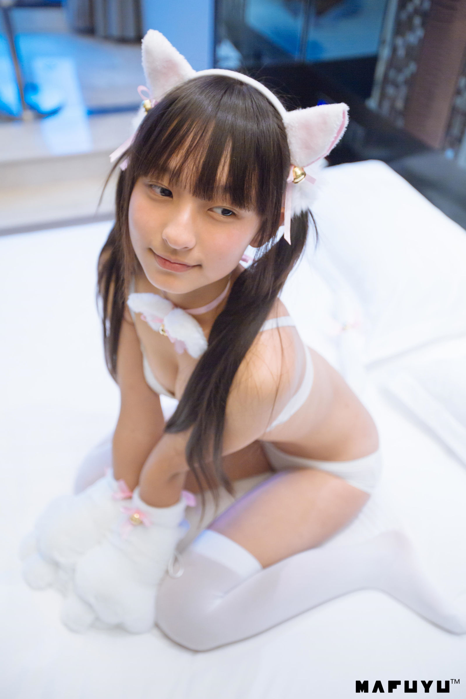 蘿莉COS] 神樂板真冬 COS Reimu貓娘系列套圖2