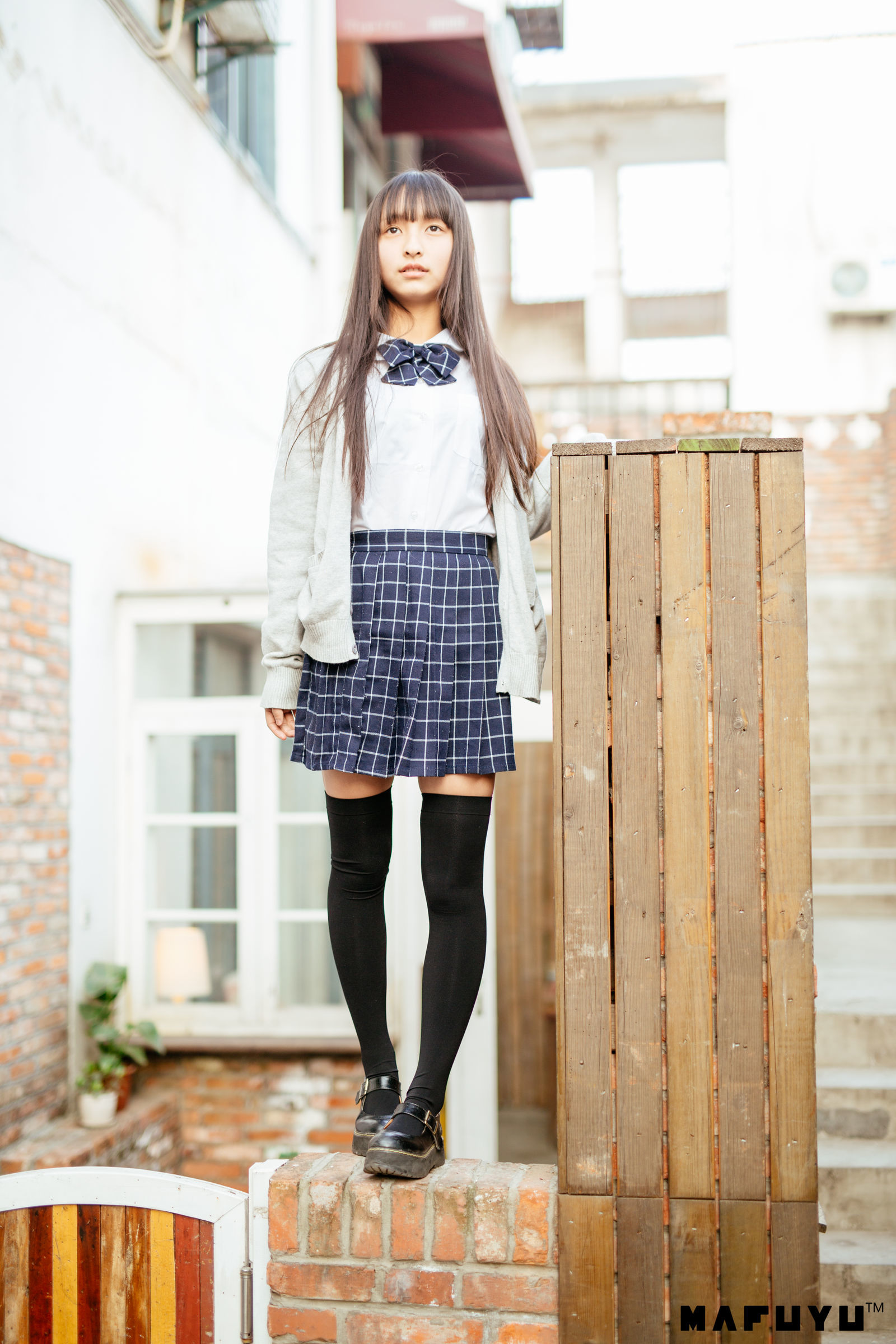 Cosplay  belle ta] Mafuyu Kagura Ban - Bộ ảnh series JK học sinh