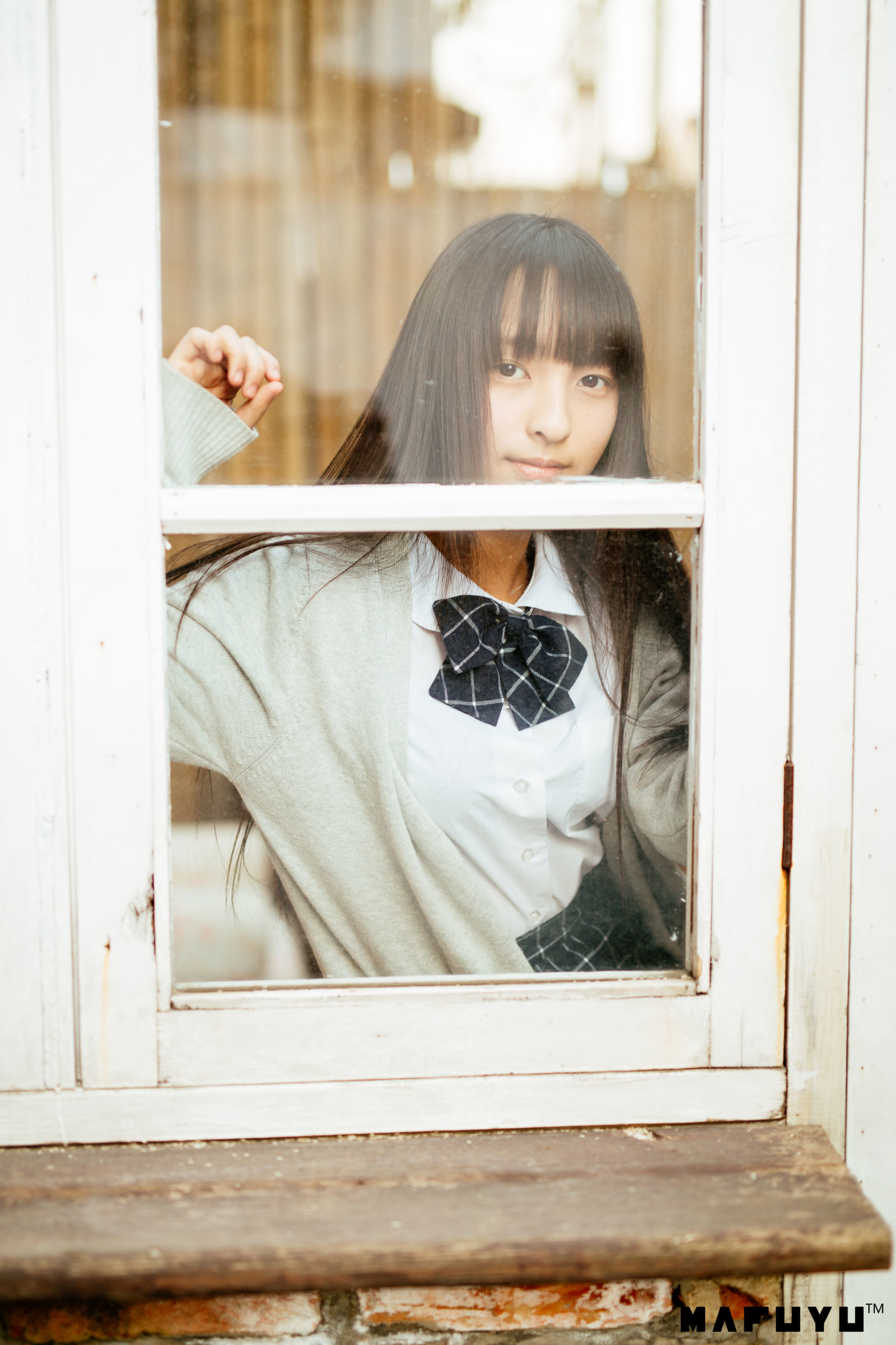 Cosplay  belle ta] Mafuyu Kagura Ban - Bộ ảnh series JK học sinh