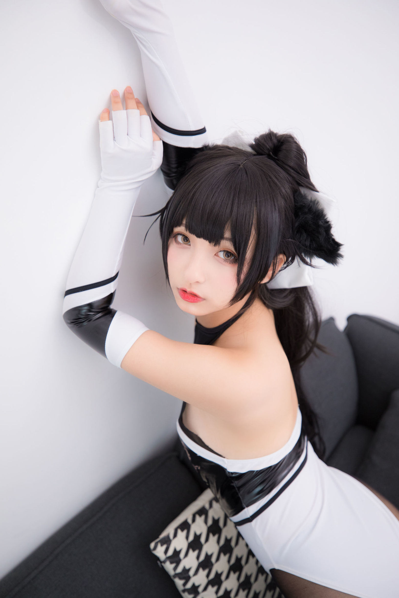  belle  COS] Kagura Itabashi Mafuyu TAKAO-TIGHTS VER (Quần tất đen)