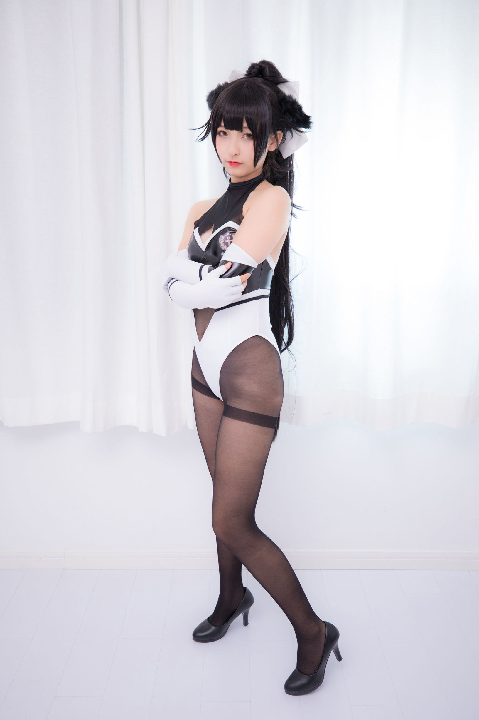 ลอลิตะคอสเพลย์] คาคุระอิตะมาฟุยุ TAKAO-TIGHTS VER (ถุงน่องดำ)