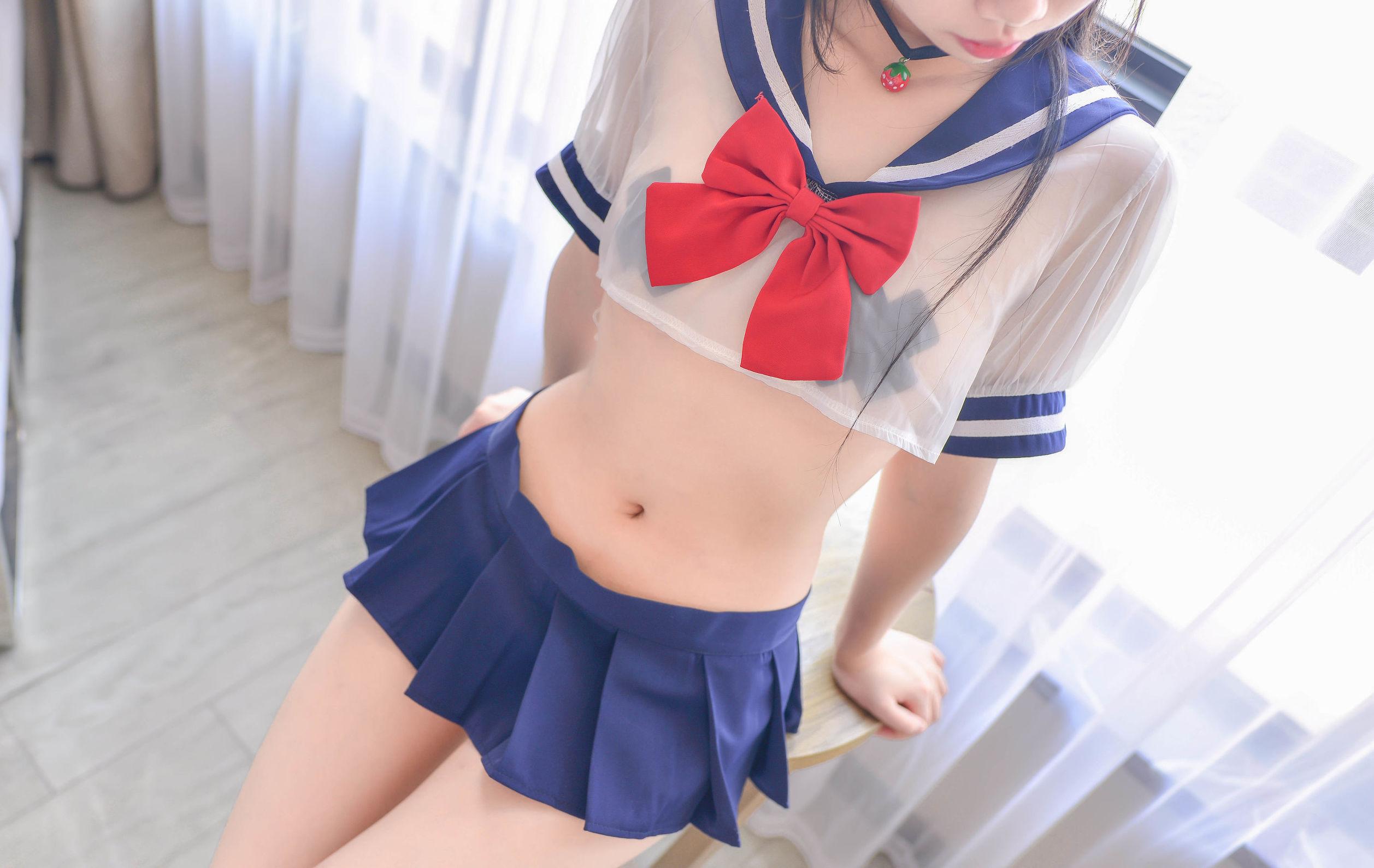  belle  Cosplay] Tuyết Kỳ - JK Trong Suốt
