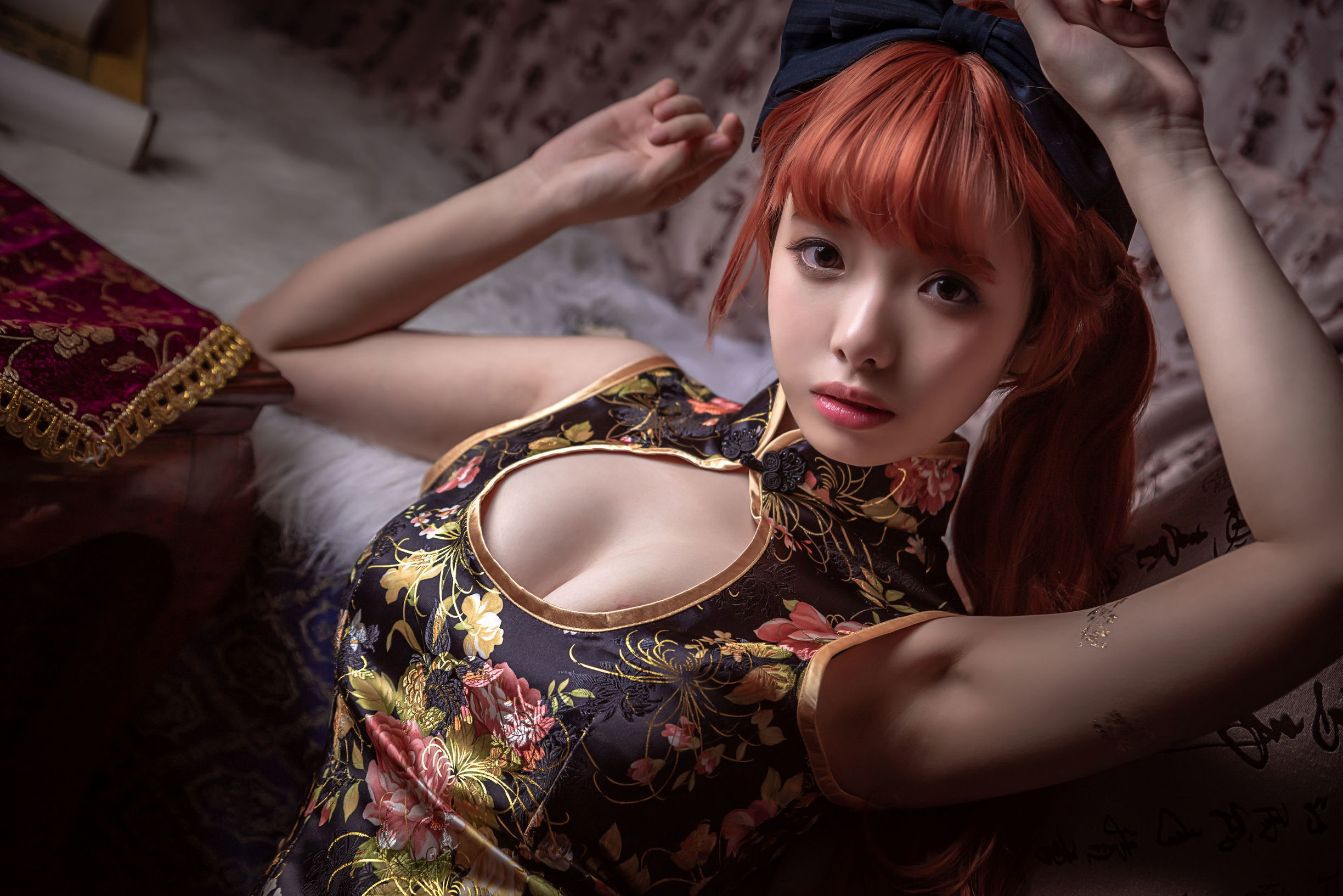  belle ta Cosplay] Wen Mei - Low-Cut Barefoot