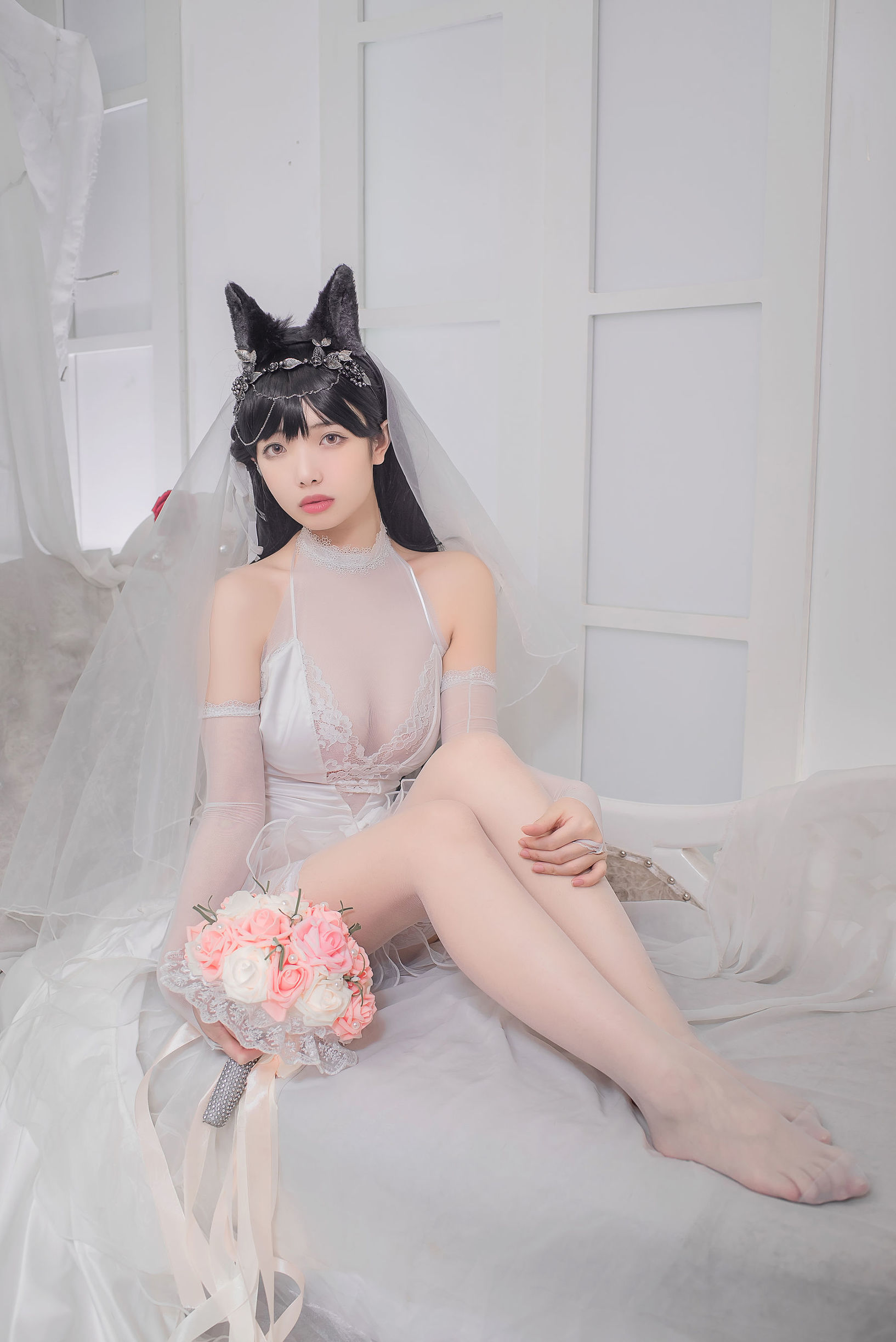 蘿莉COS] 雯妹 - 愛宕花嫁