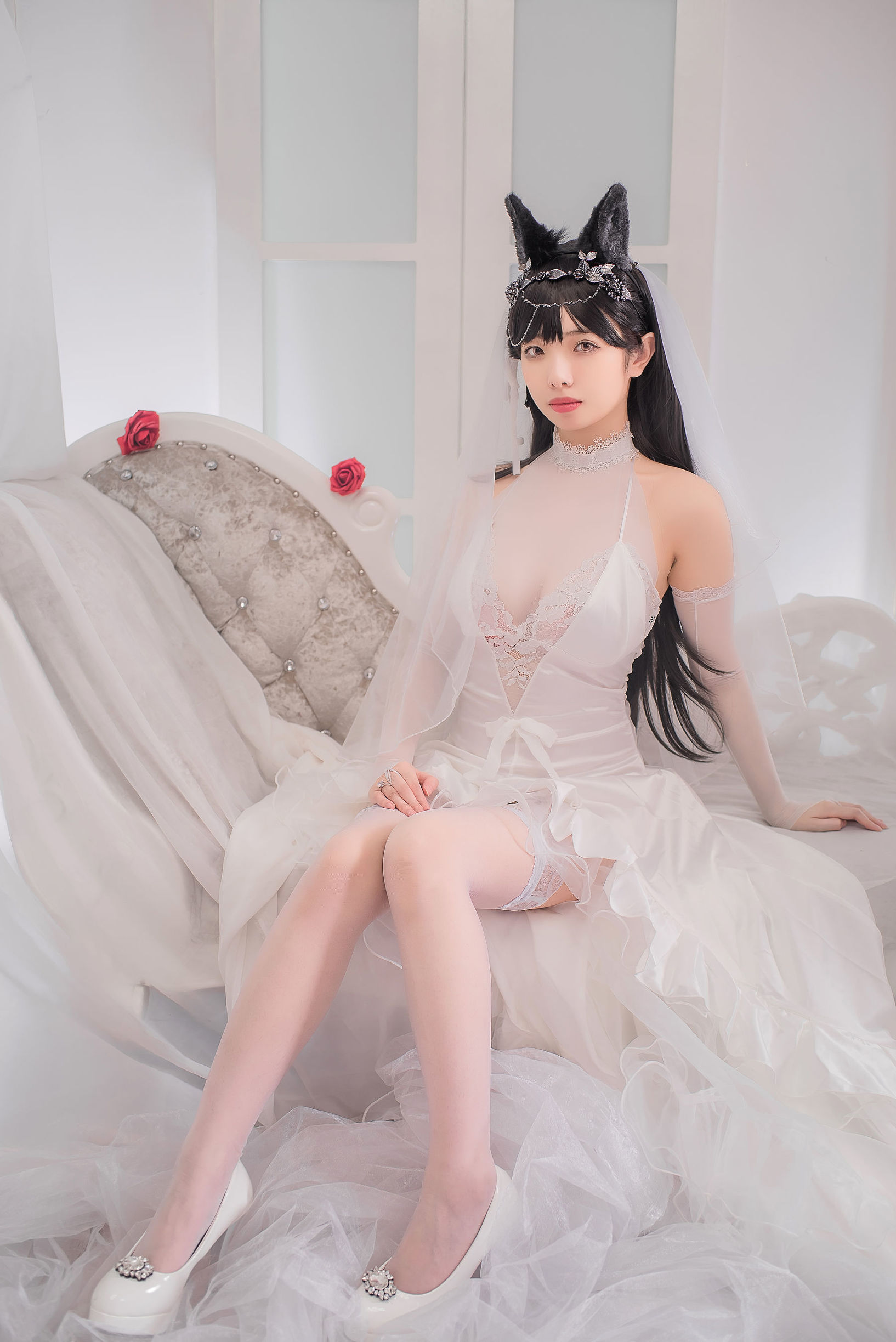 蘿莉COS] 雯妹 - 愛宕花嫁