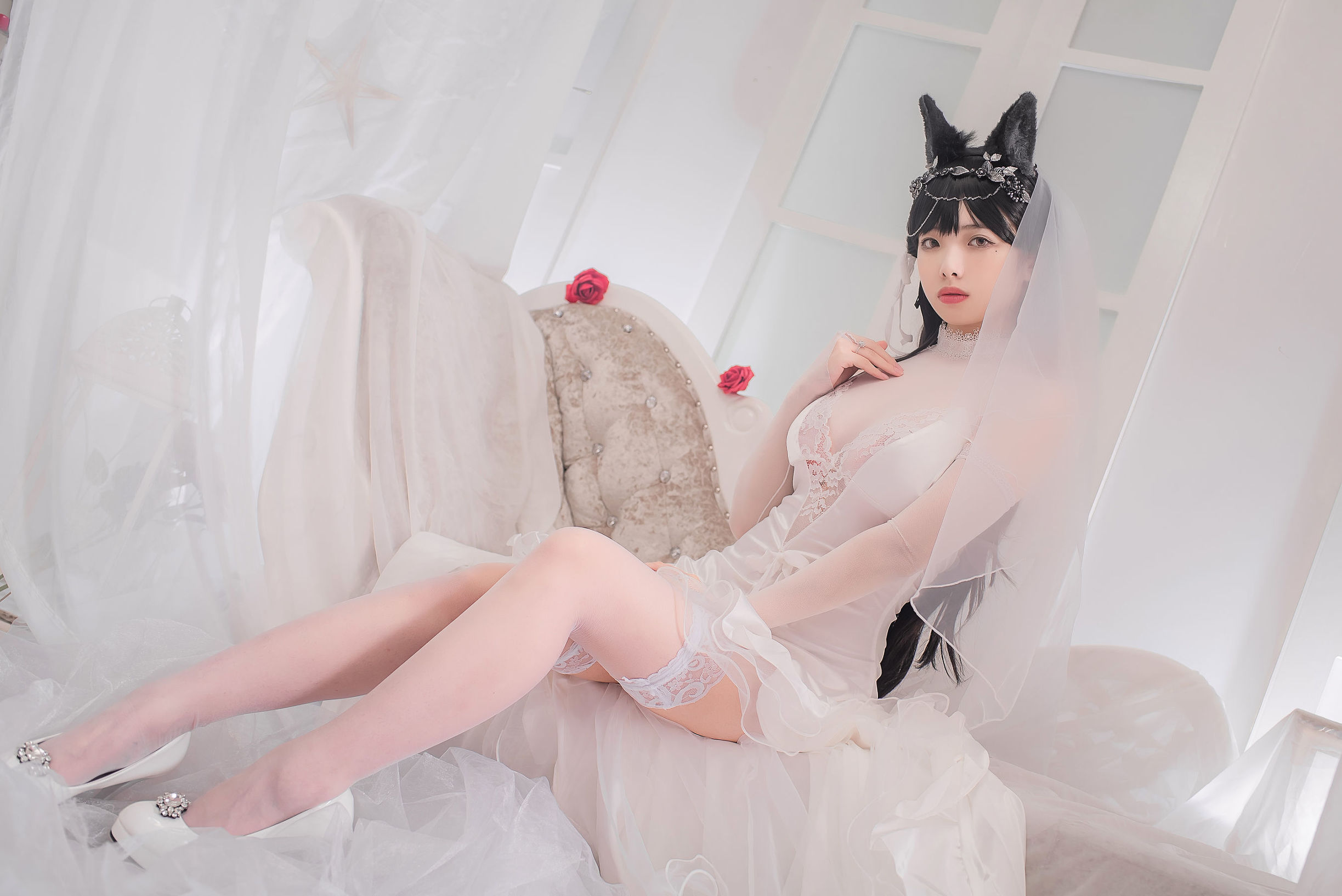 蘿莉COS] 雯妹 - 愛宕花嫁