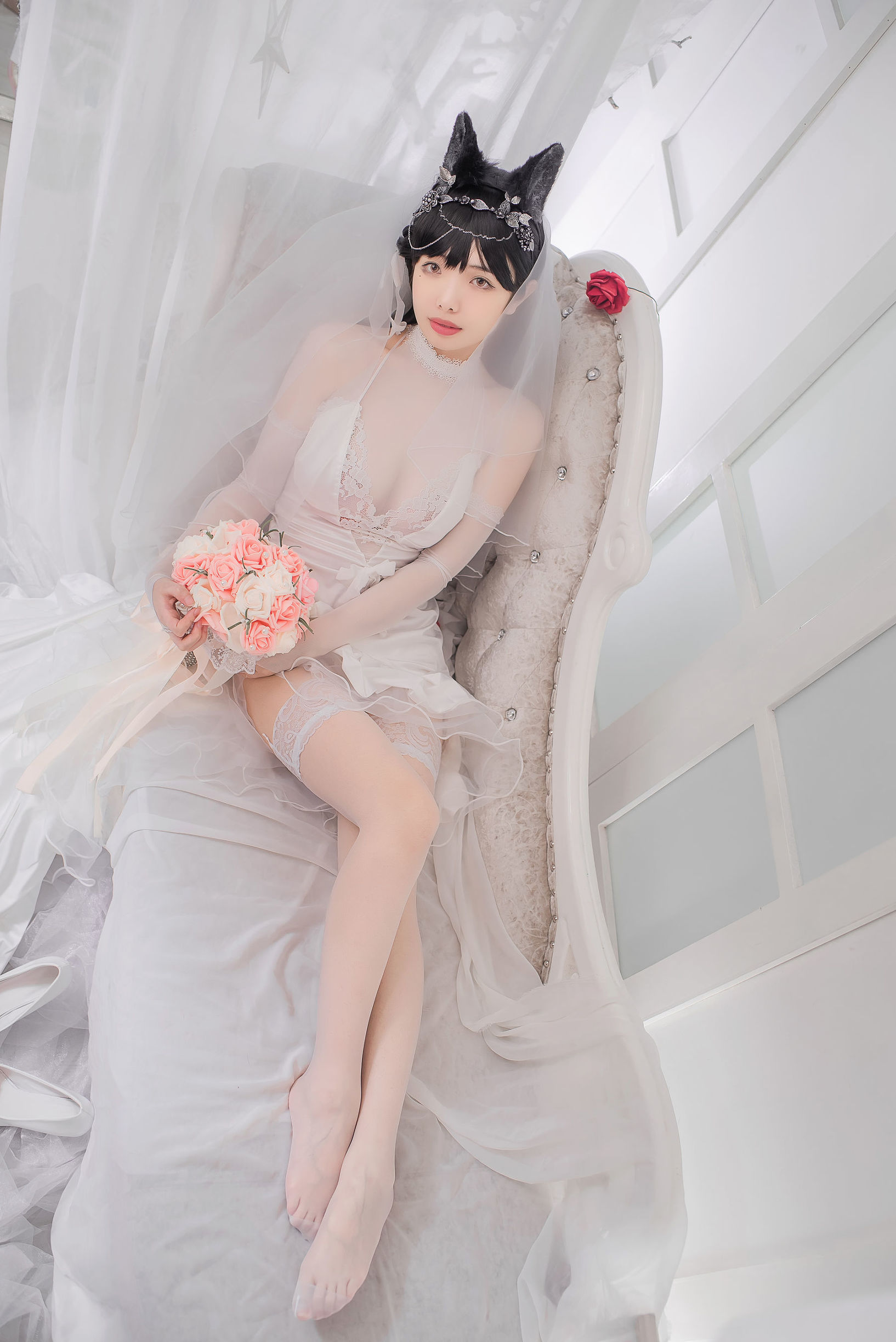 蘿莉COS] 雯妹 - 愛宕花嫁