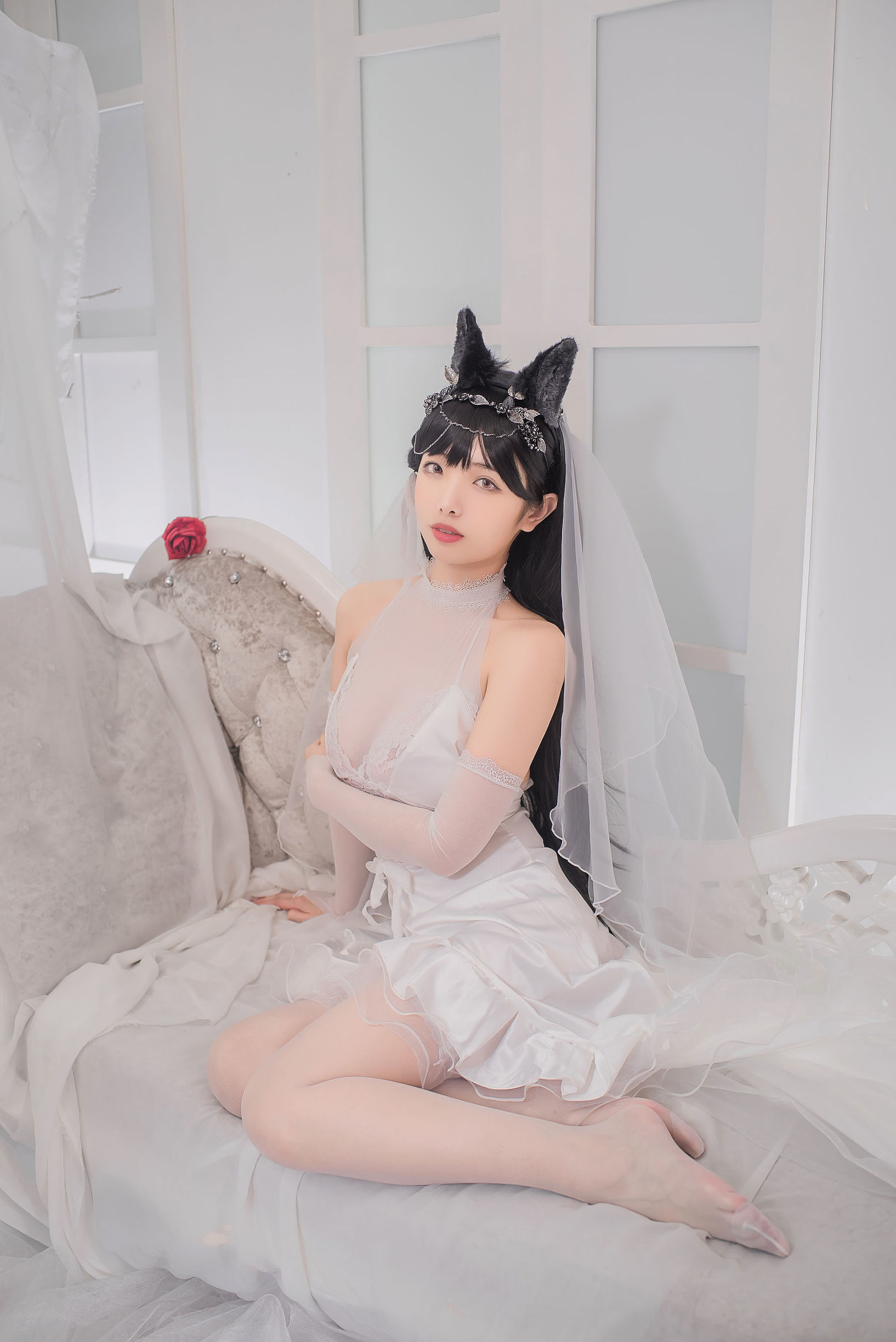 蘿莉COS] 雯妹 - 愛宕花嫁